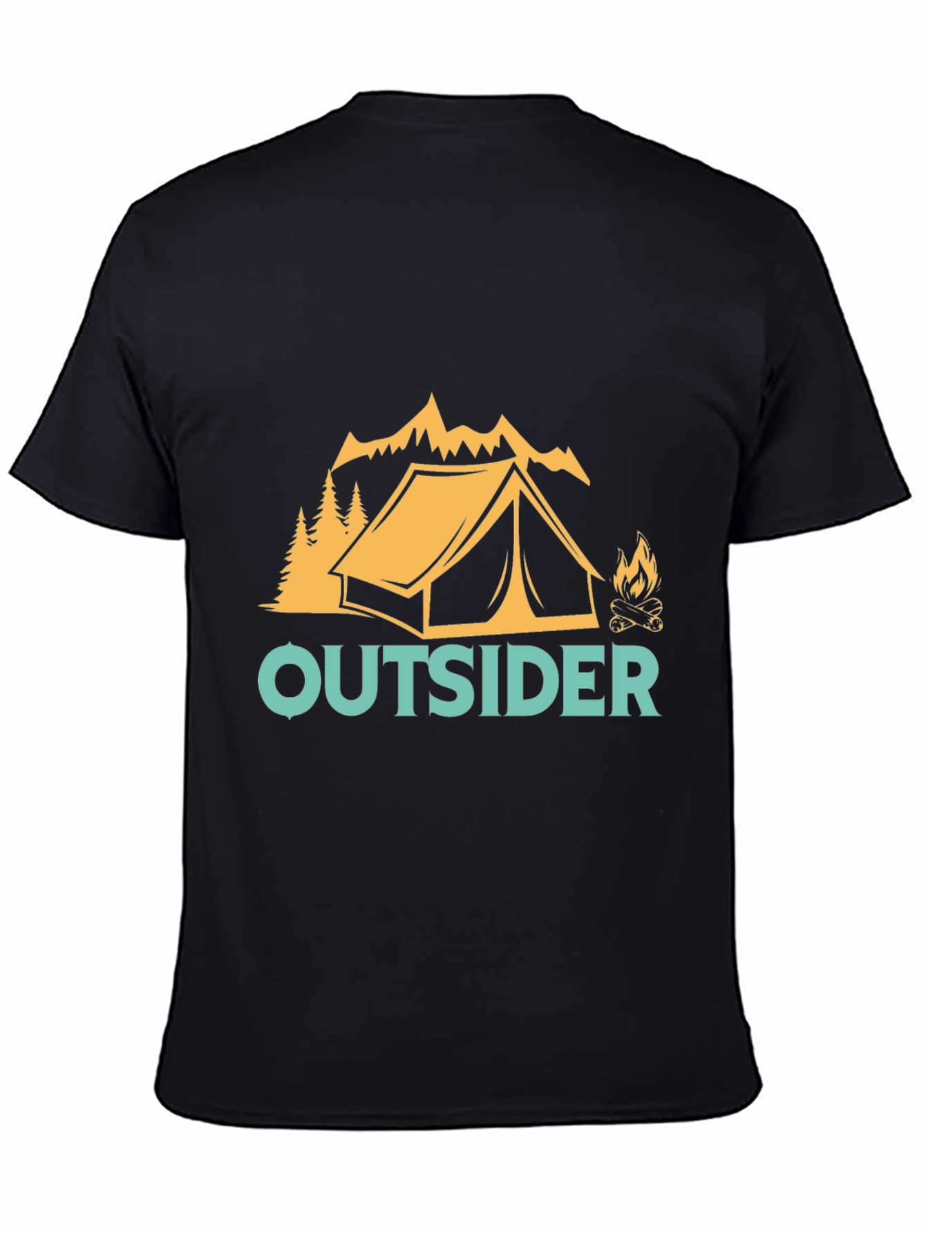 Outsider Camping Graphic Tee - Adventure Awaits