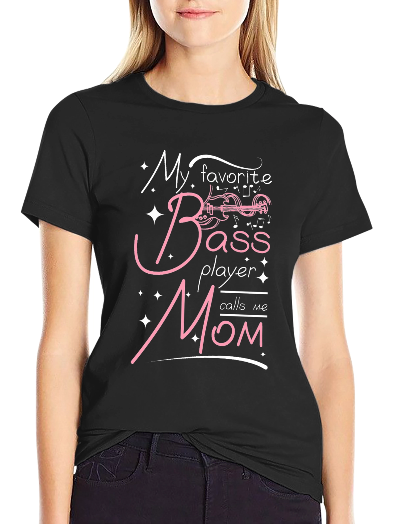 Bass Player Mom T-Shirt
