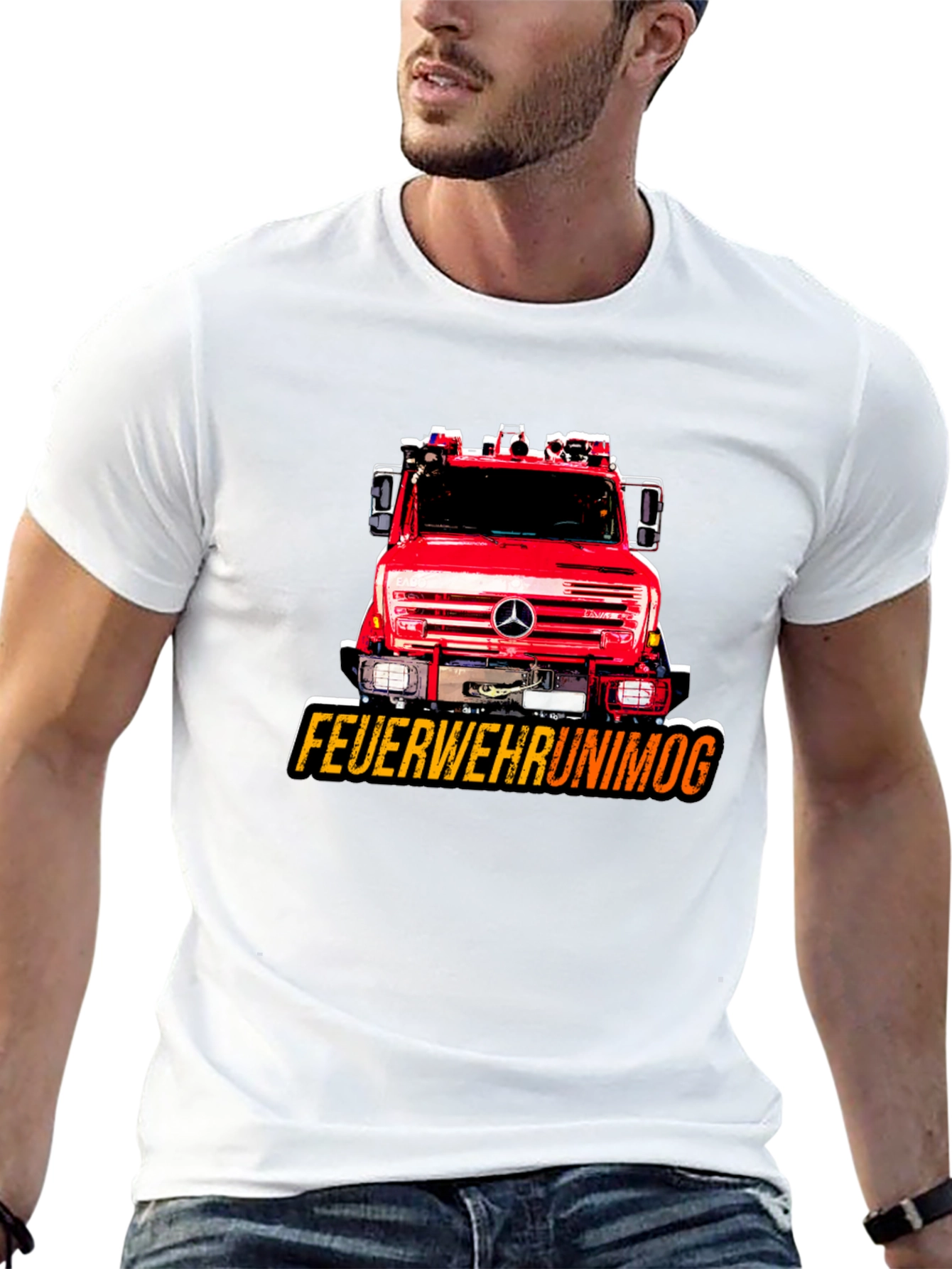 Fire Truck Graphic T-Shirt