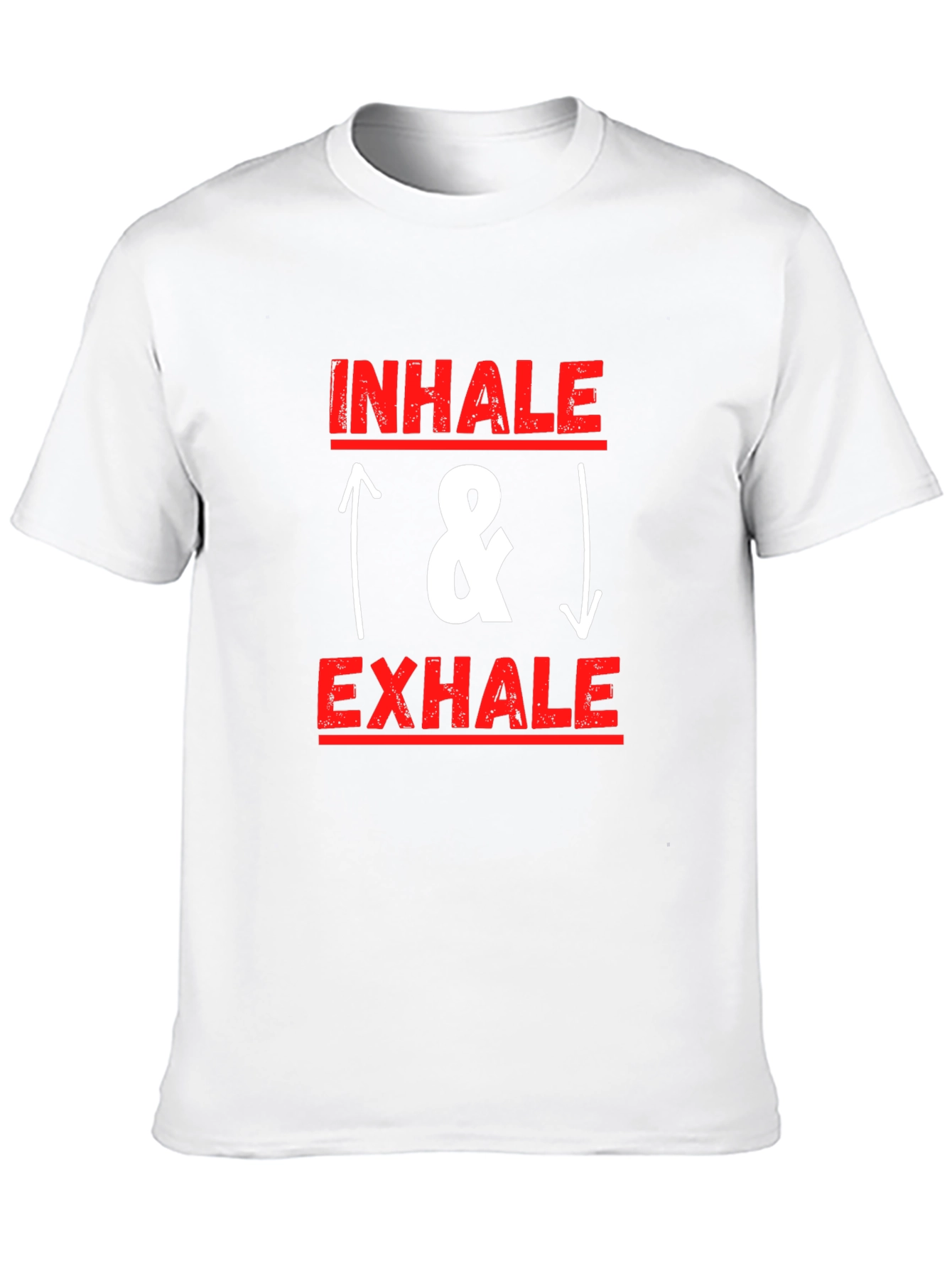 Inhale Exhale Graphic Tee - Relax & Breathe T-Shirt