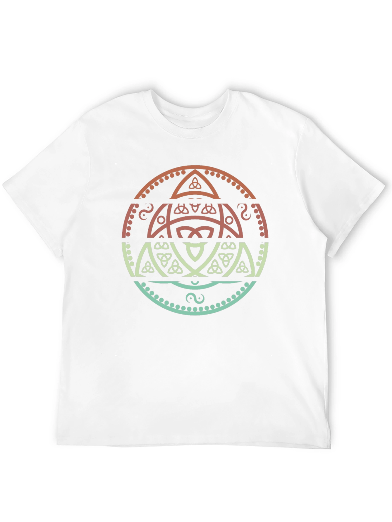 Celtic Knot Graphic Tee - Stylish Black T-Shirt