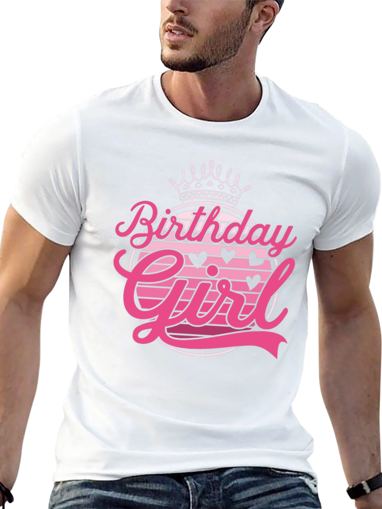 Birthday Girl Graphic Tee - Trendy Celebration Shirt