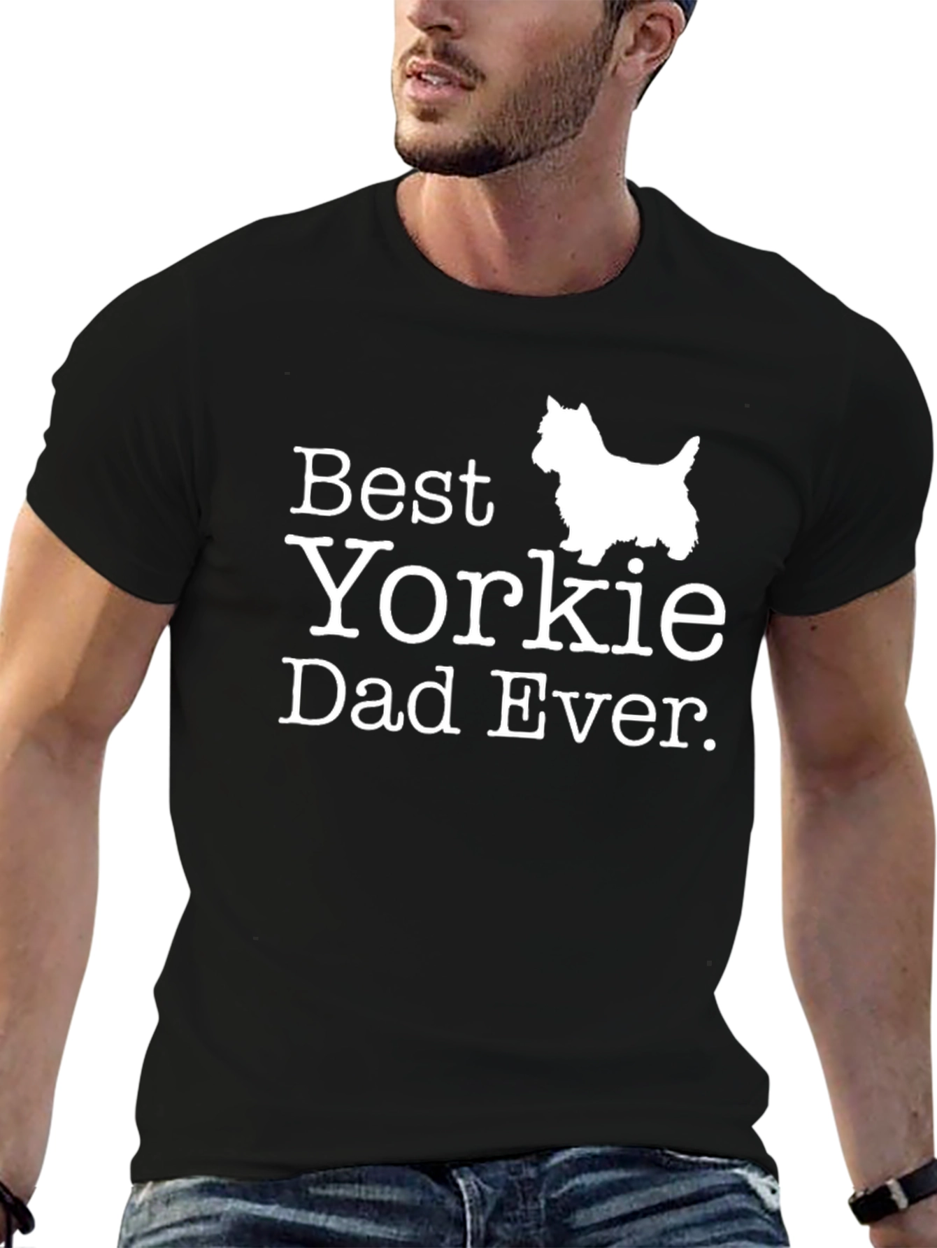 Best Yorkie Dad Ever T-Shirt