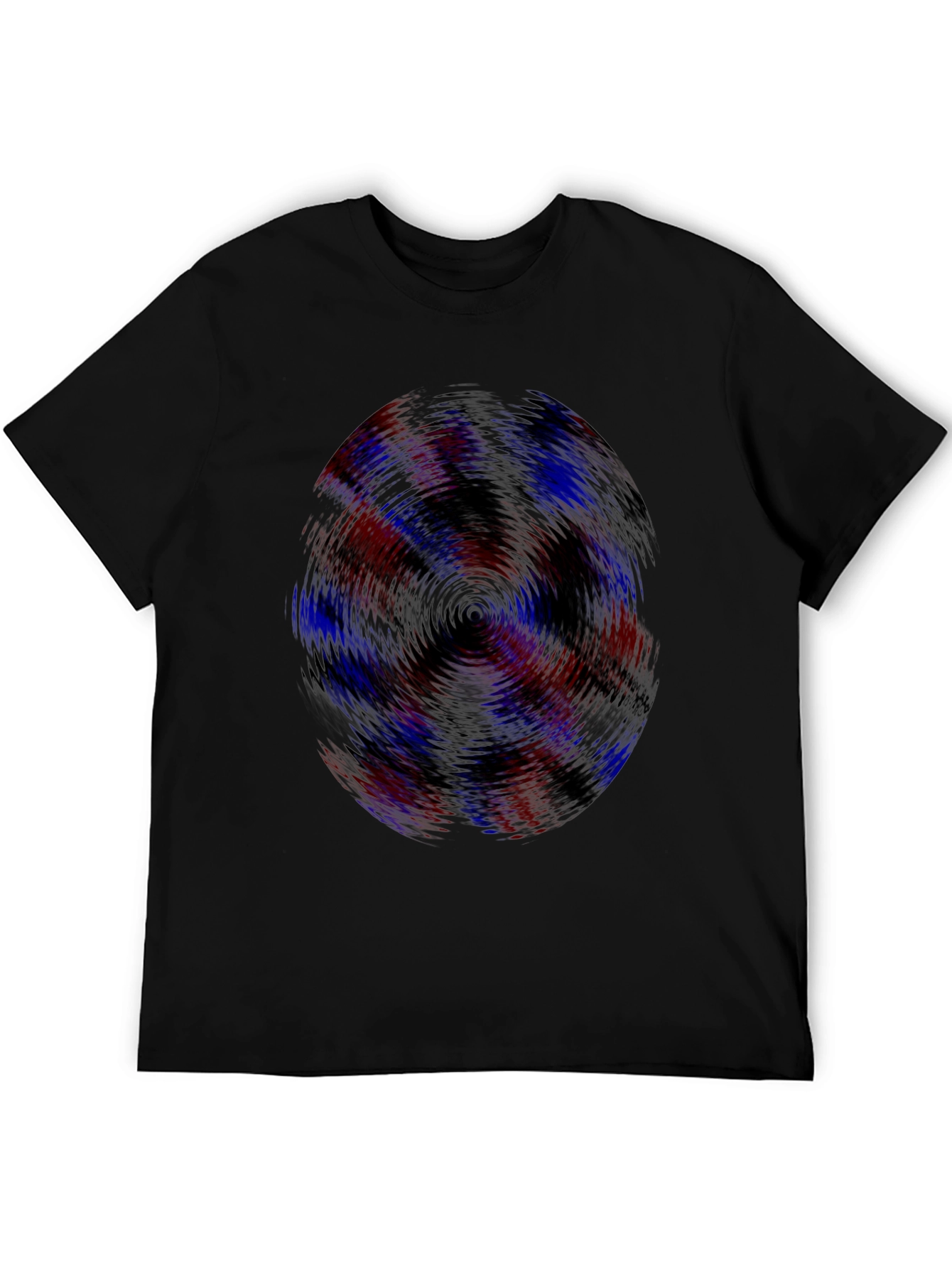 Vortex Graphic Tee - Mens Black Casual Shirt