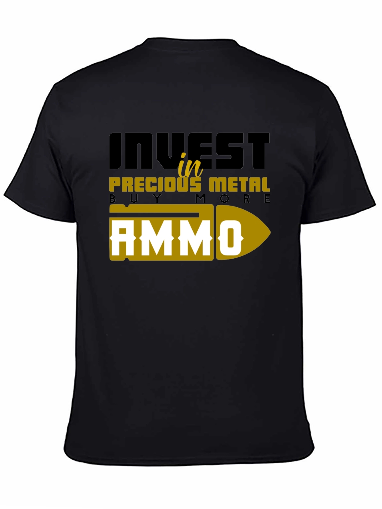 Invest in Ammo Black T-Shirt