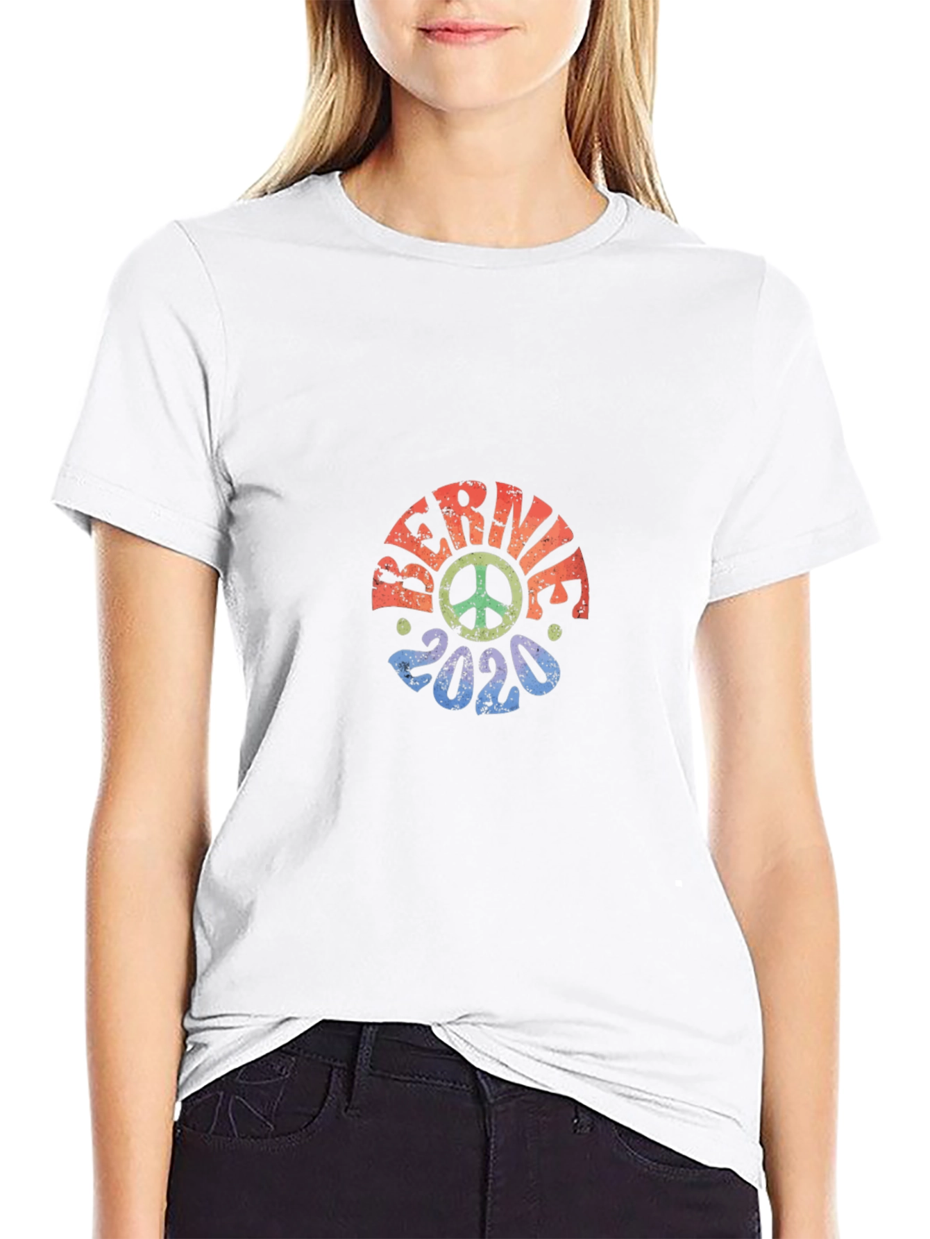 Bernie 2020 Peace Sign T-Shirt
