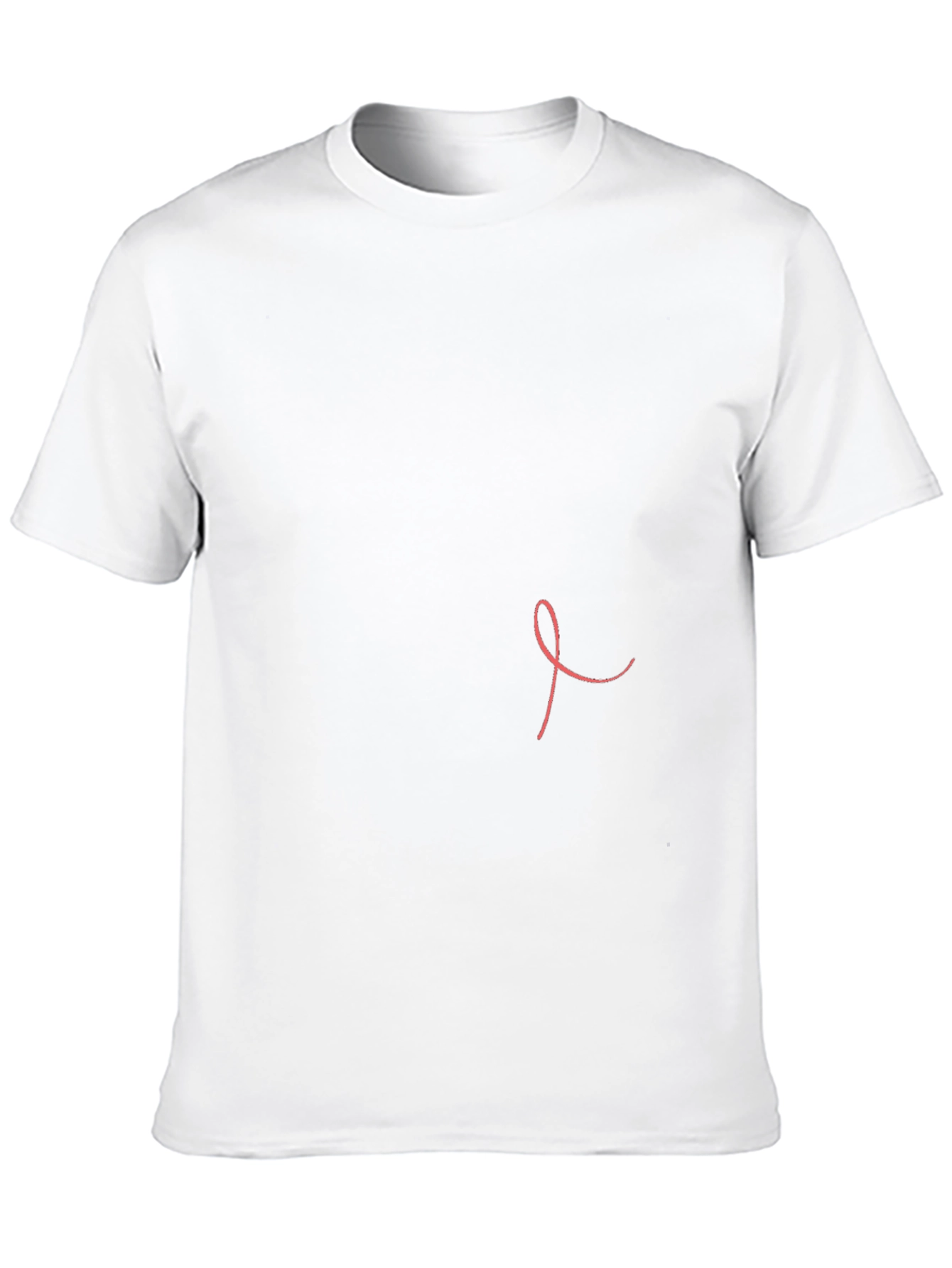 Breast Cancer Awareness Ribbon Black T-Shirt