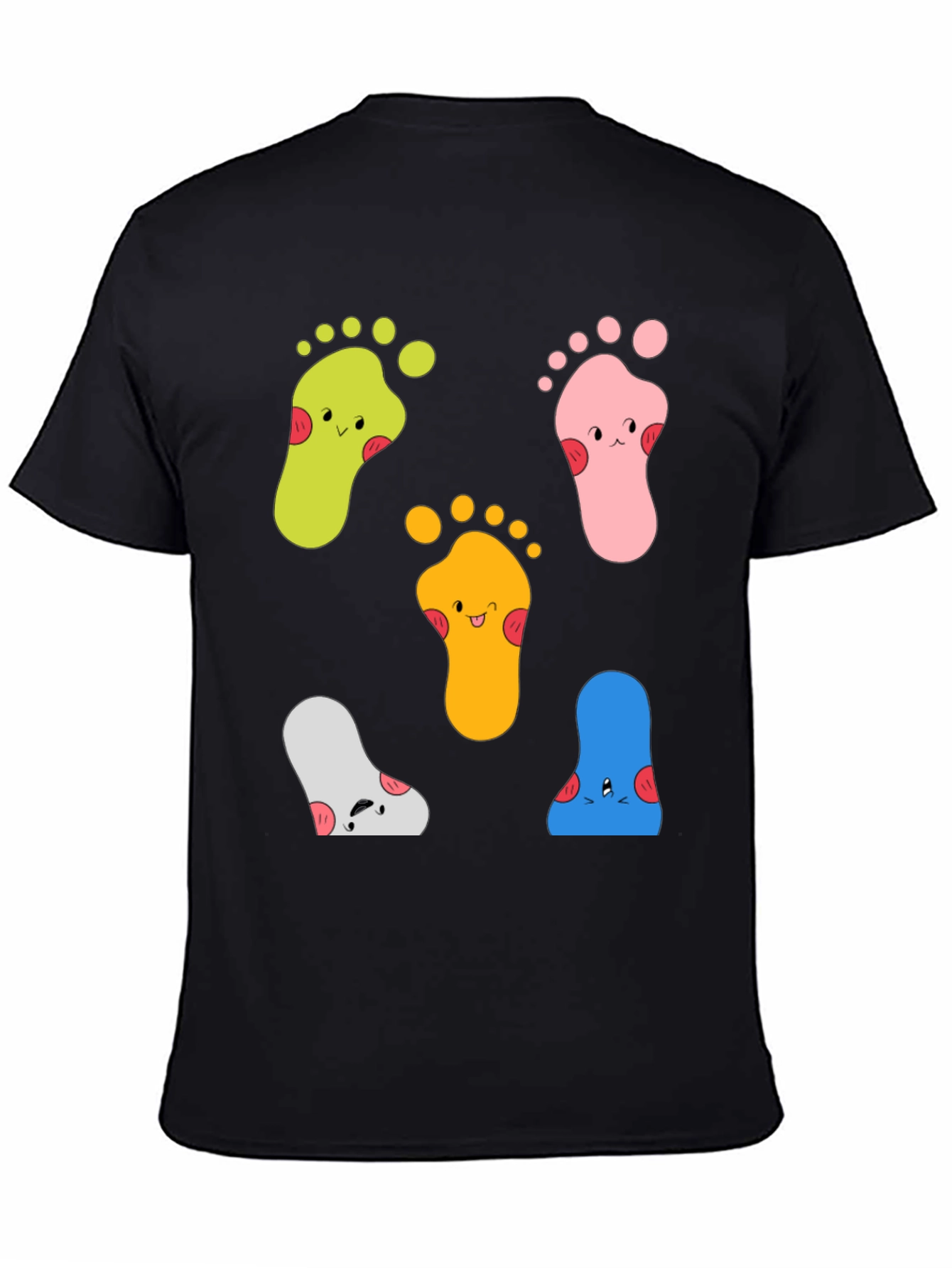 Funky Feet Graphic Tee - Unisex Cotton T-Shirt