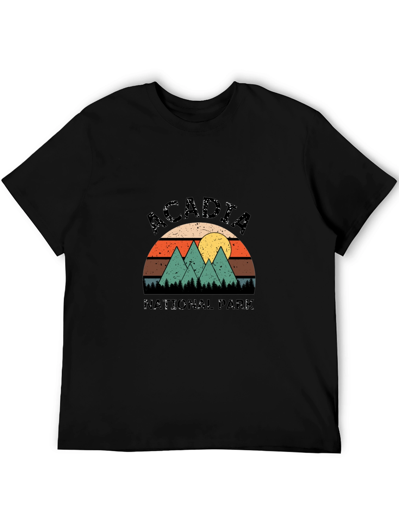 Acadia National Park Retro T-Shirt