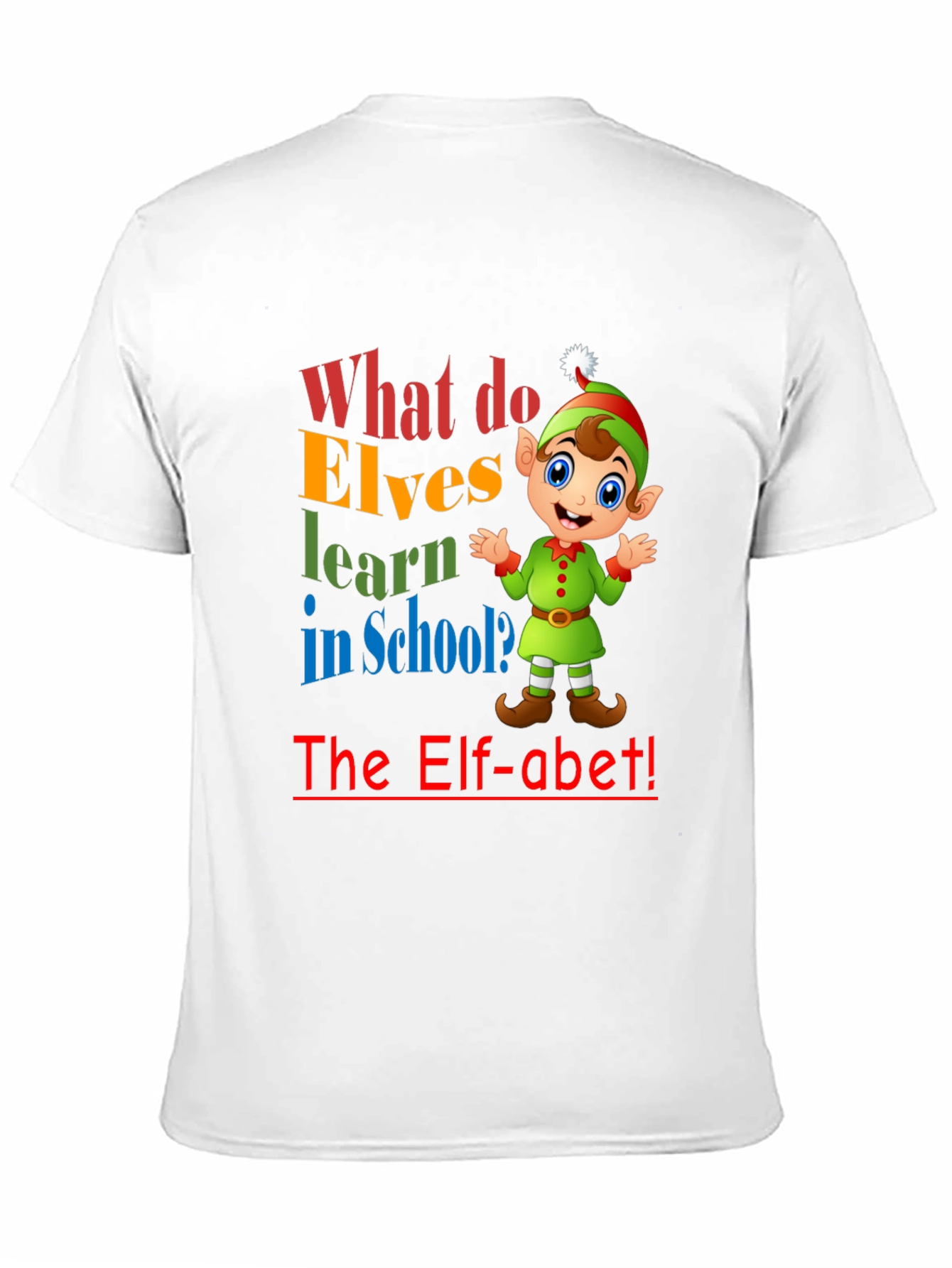 Elf-abet Christmas T-Shirt