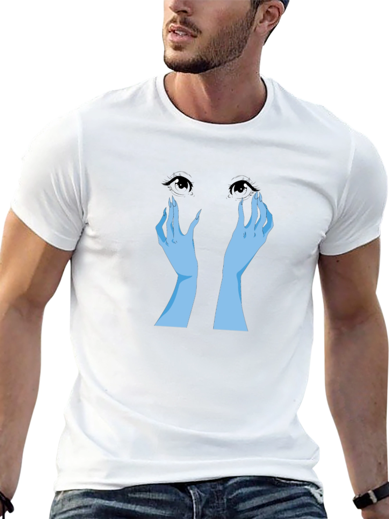 Ethereal Eyes Graphic T-Shirt