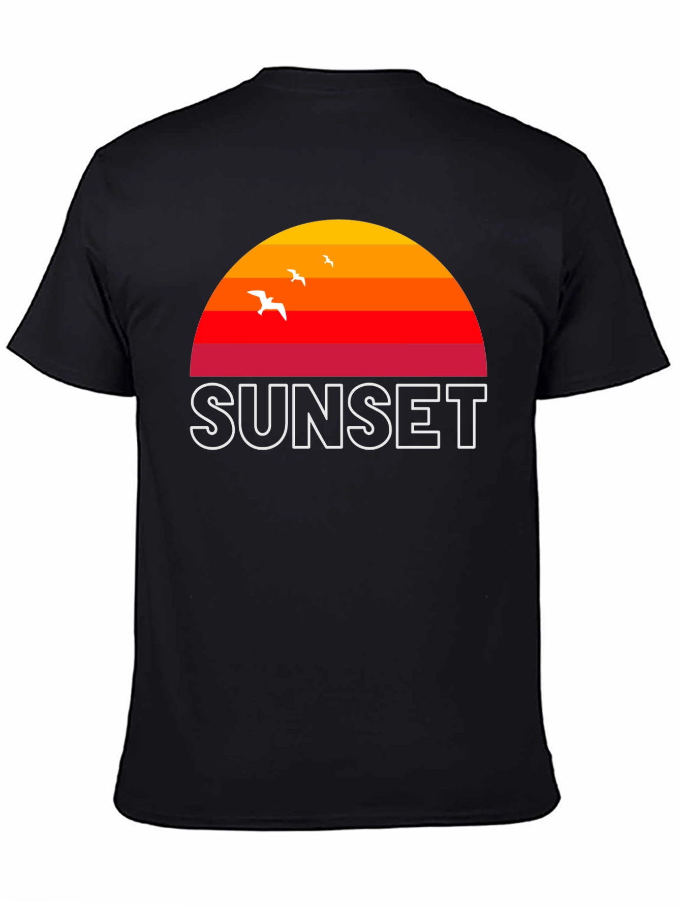 Sunset Graphic T-Shirt - Retro Style Tee