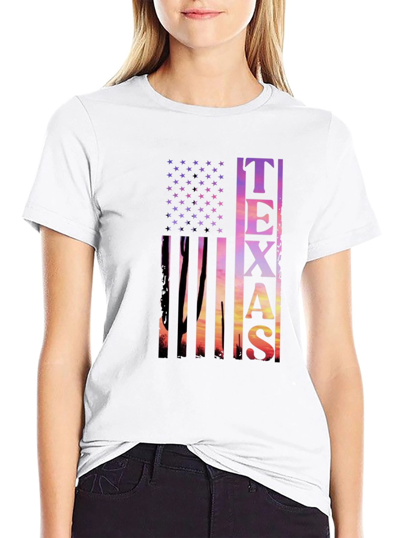 Texas Flag Graphic T-Shirt - Mens