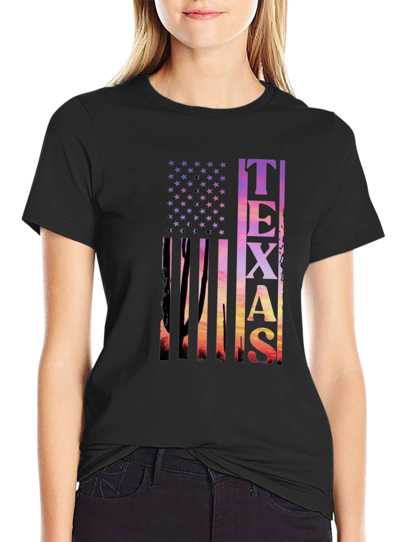 Texas Flag Graphic T-Shirt - Mens