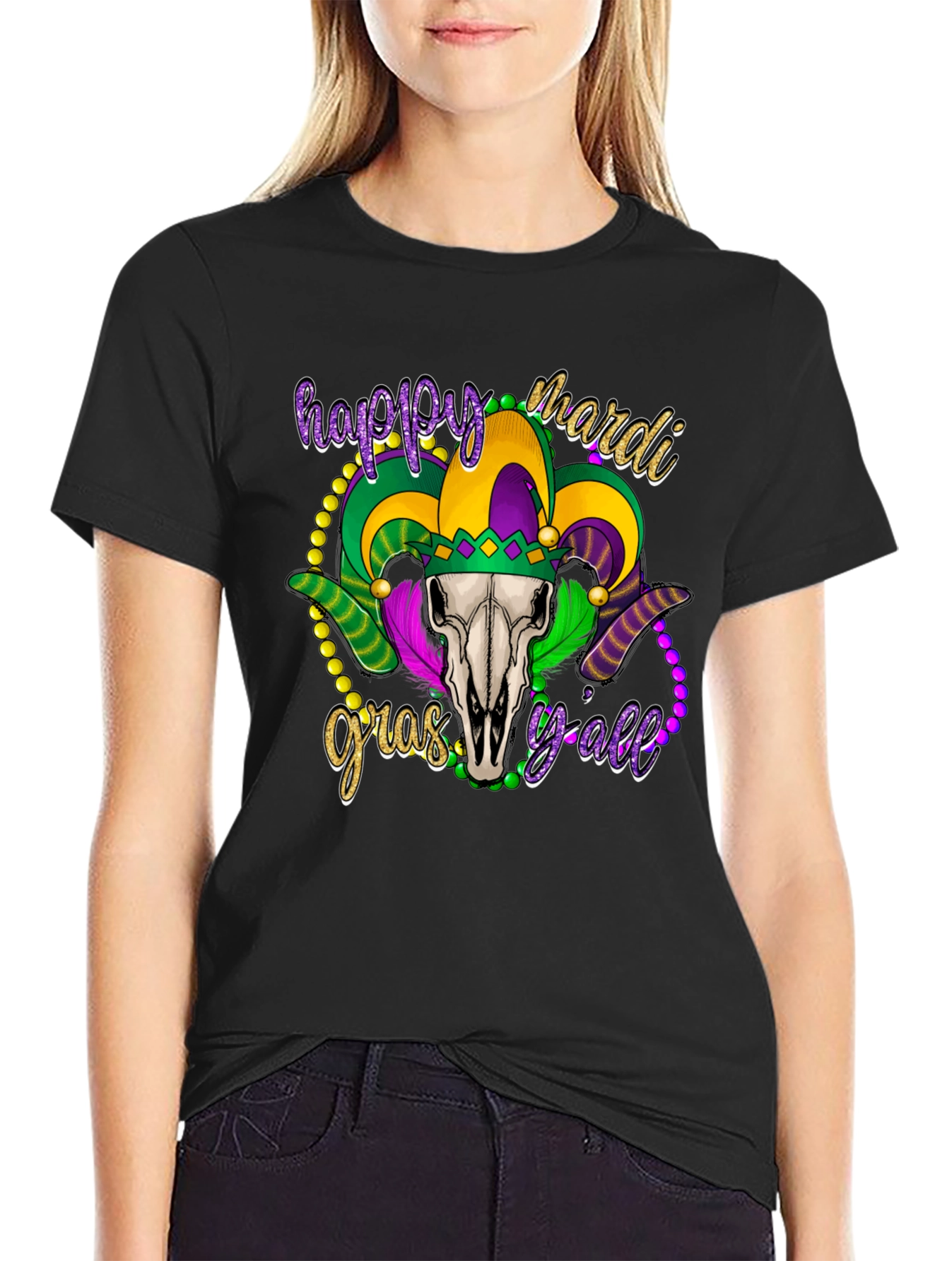 Mardi Gras Yall T-Shirt