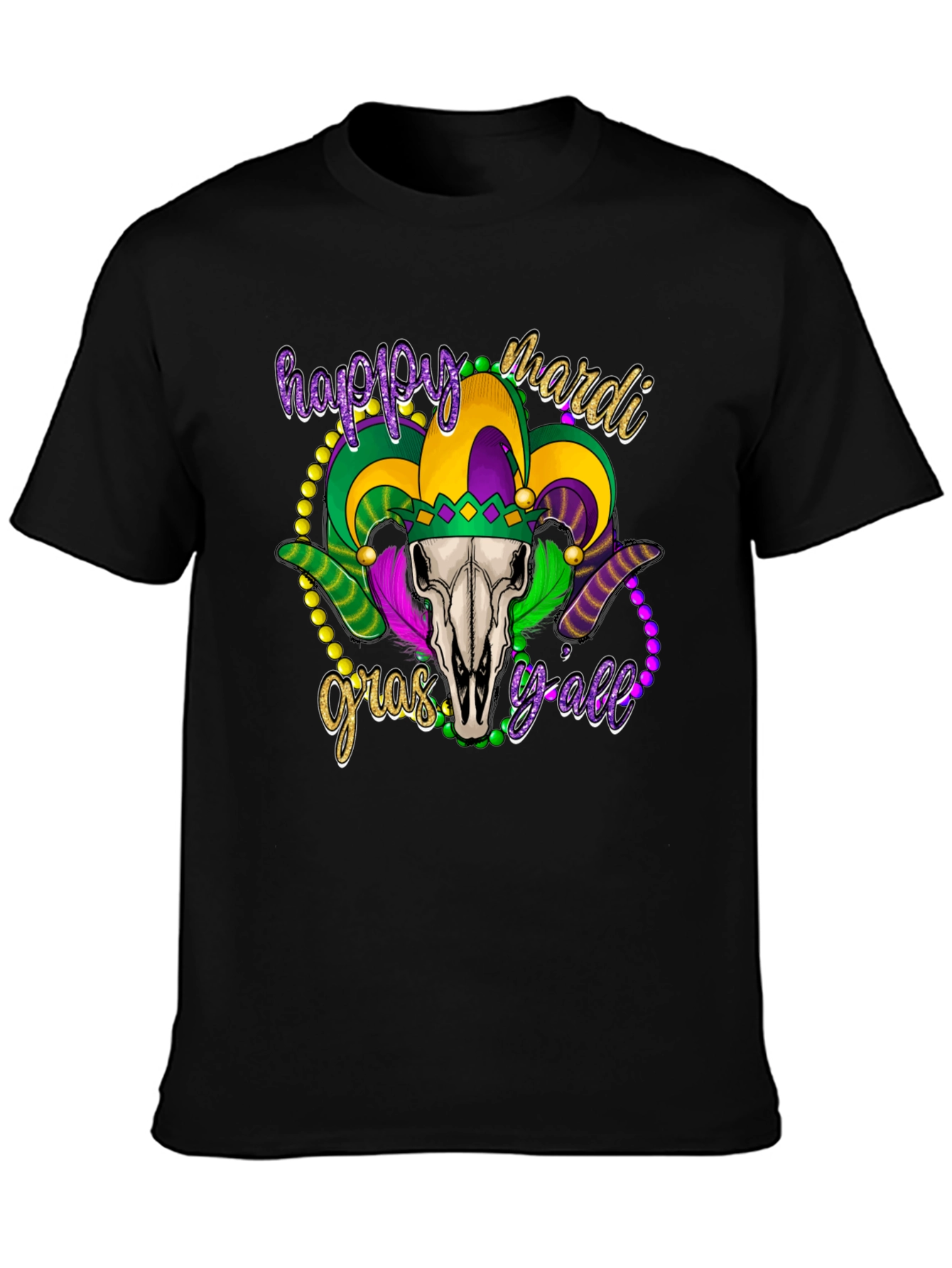 Mardi Gras Yall T-Shirt