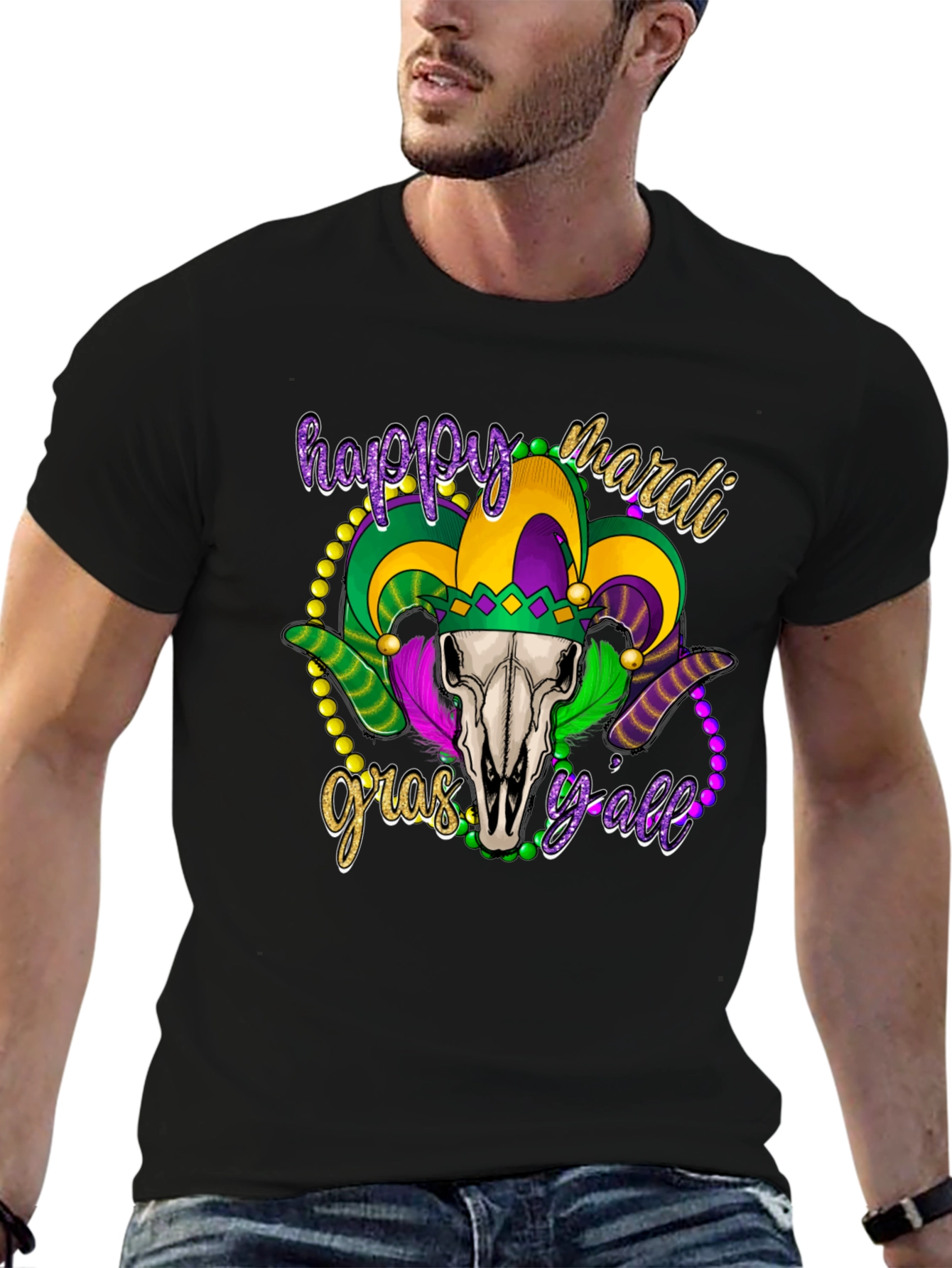 Mardi Gras Yall T-Shirt
