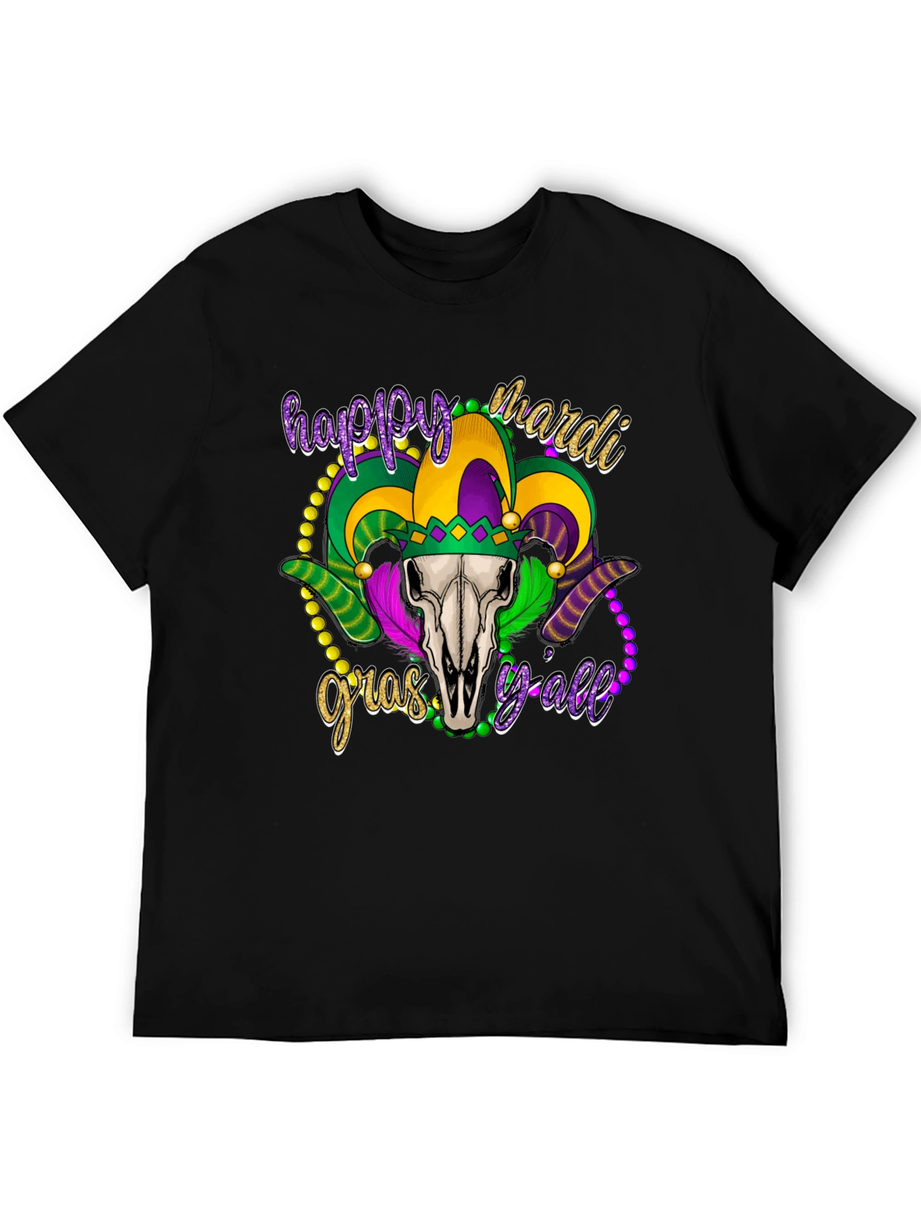 Mardi Gras Yall T-Shirt