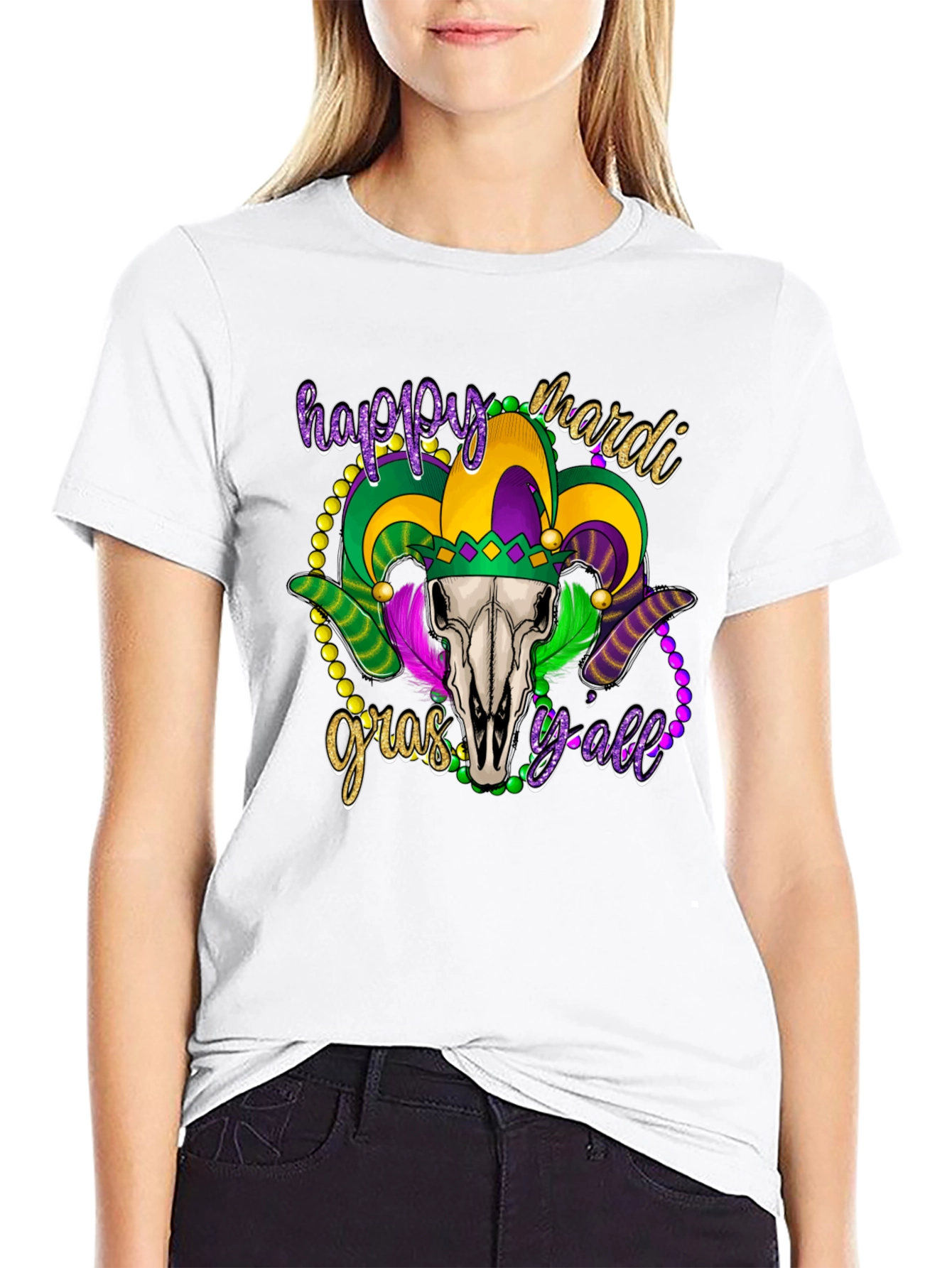 Mardi Gras Yall T-Shirt