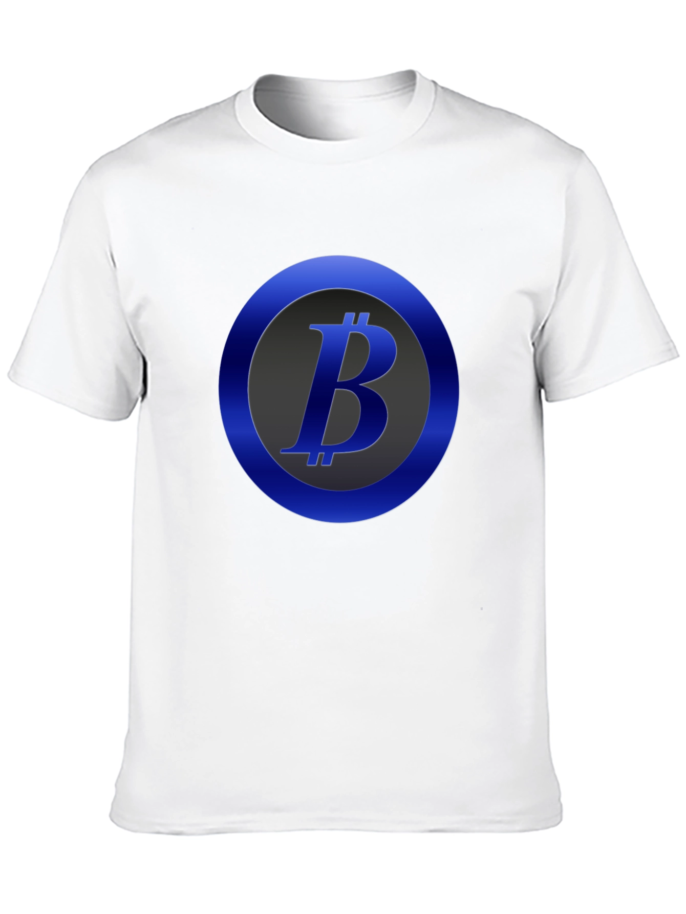 Bitcoin Logo Graphic Black T-Shirt