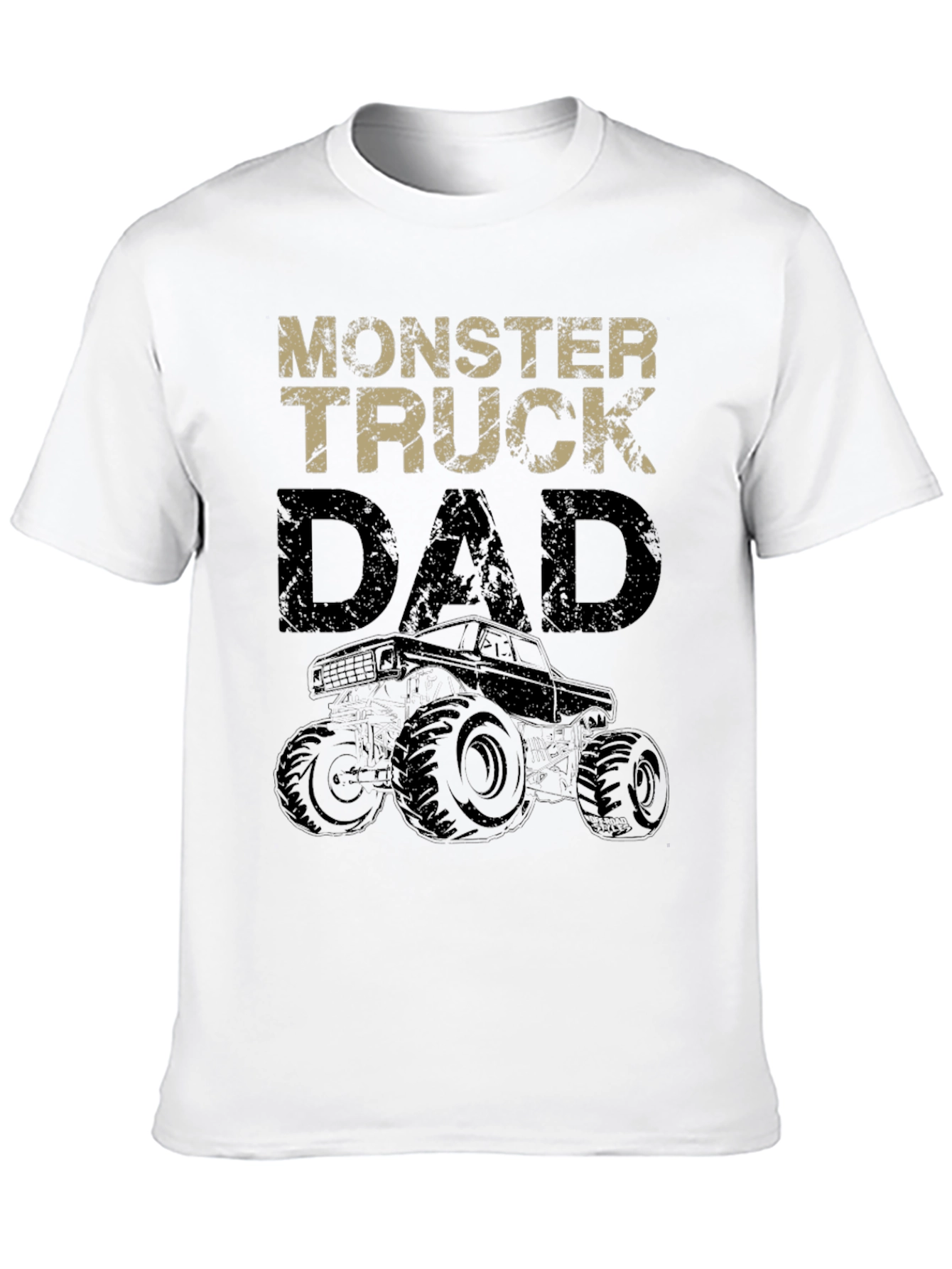 Monster Truck Dad Graphic T-Shirt