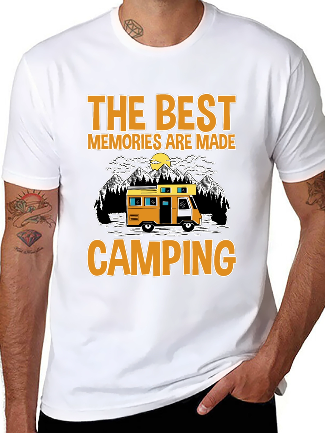 The Best Memories Are Made Camping T-Shirt