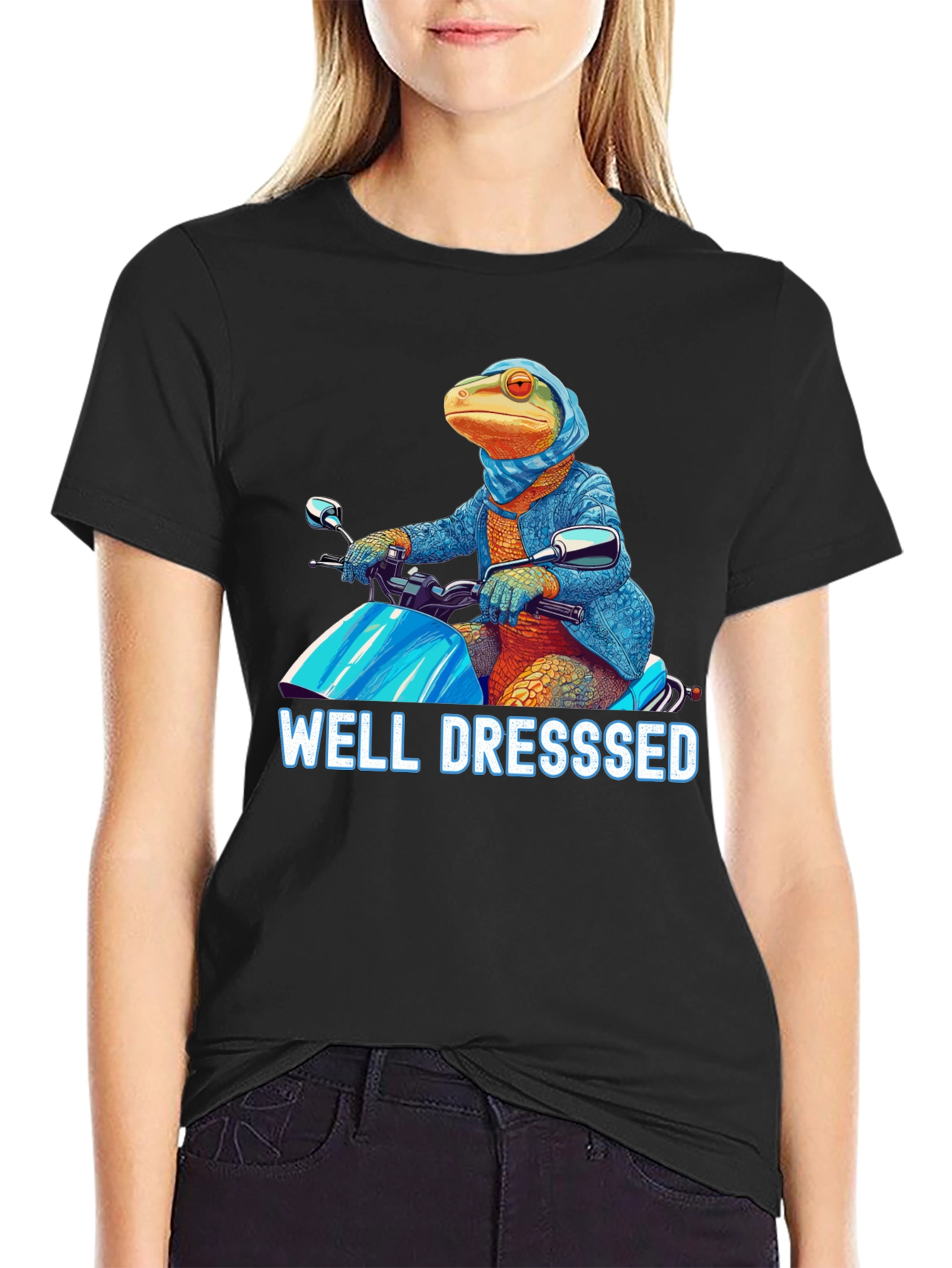 Well Dressed Lizard Rider T-Shirt