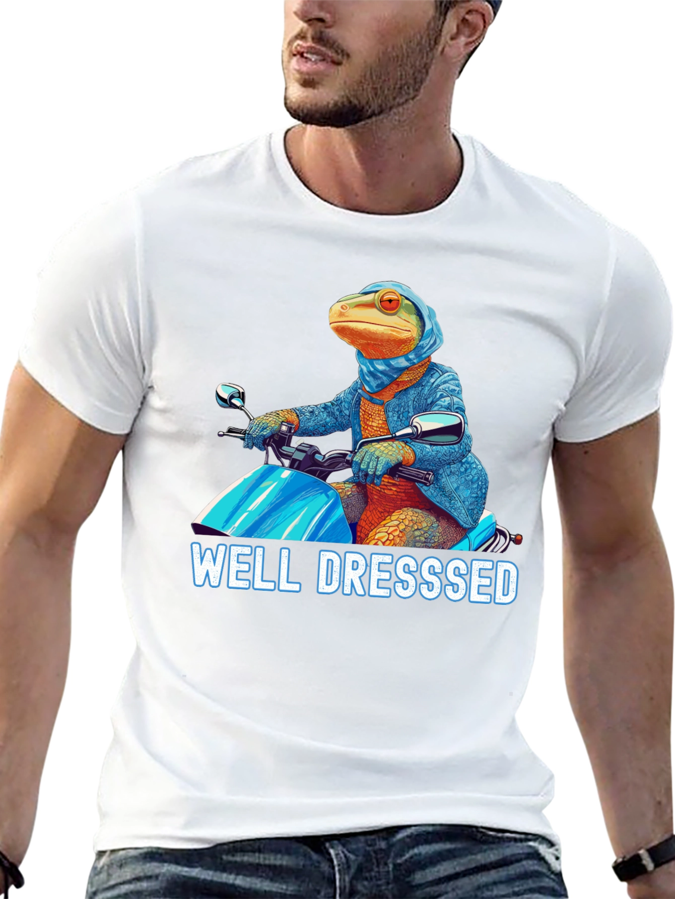 Well Dressed Lizard Rider T-Shirt