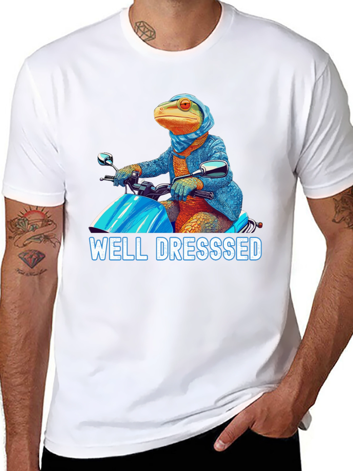 Well Dressed Lizard Rider T-Shirt