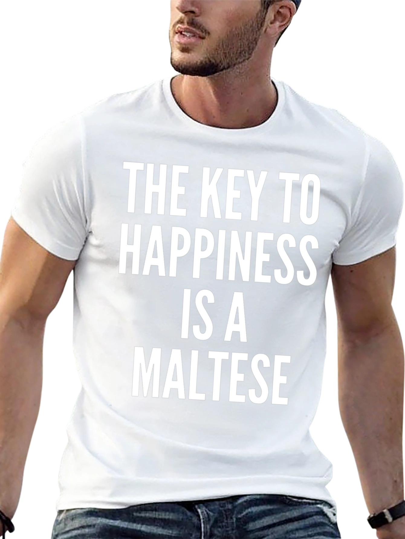 Maltese Dog Happiness T-Shirt