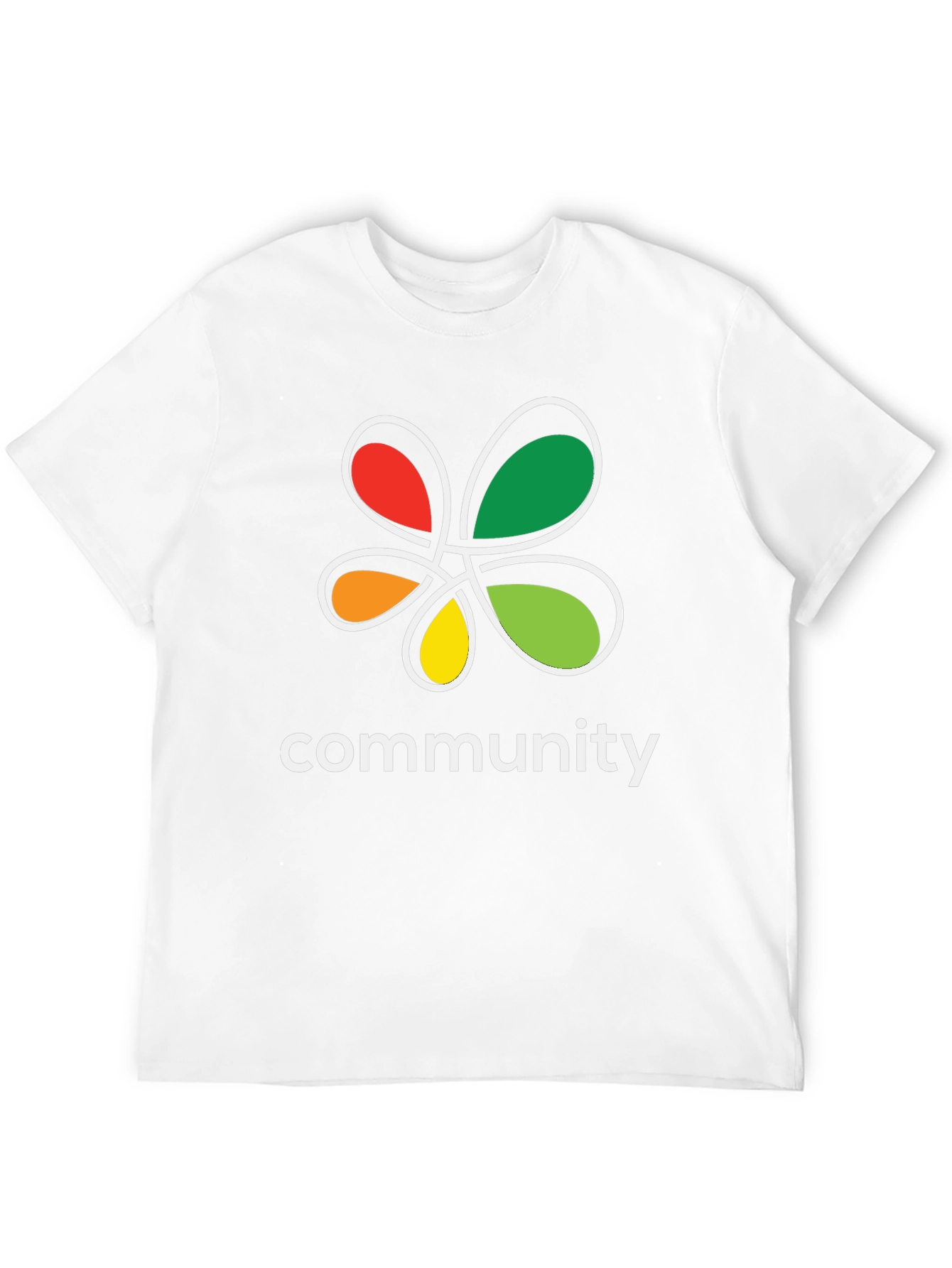 Community Graphic T-Shirt - Black