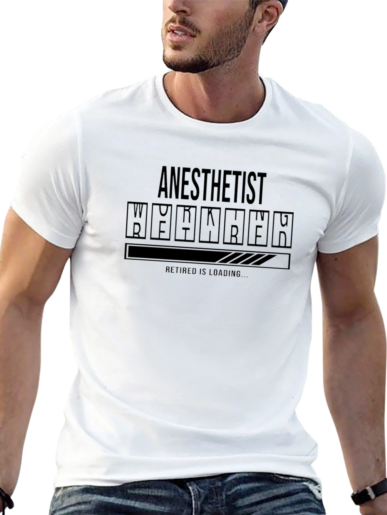 Anesthetist Retirement Loading Funny T-Shirt
