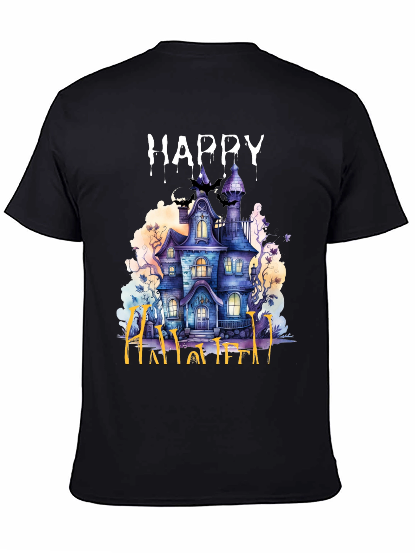 Happy Halloween Haunted House T-Shirt