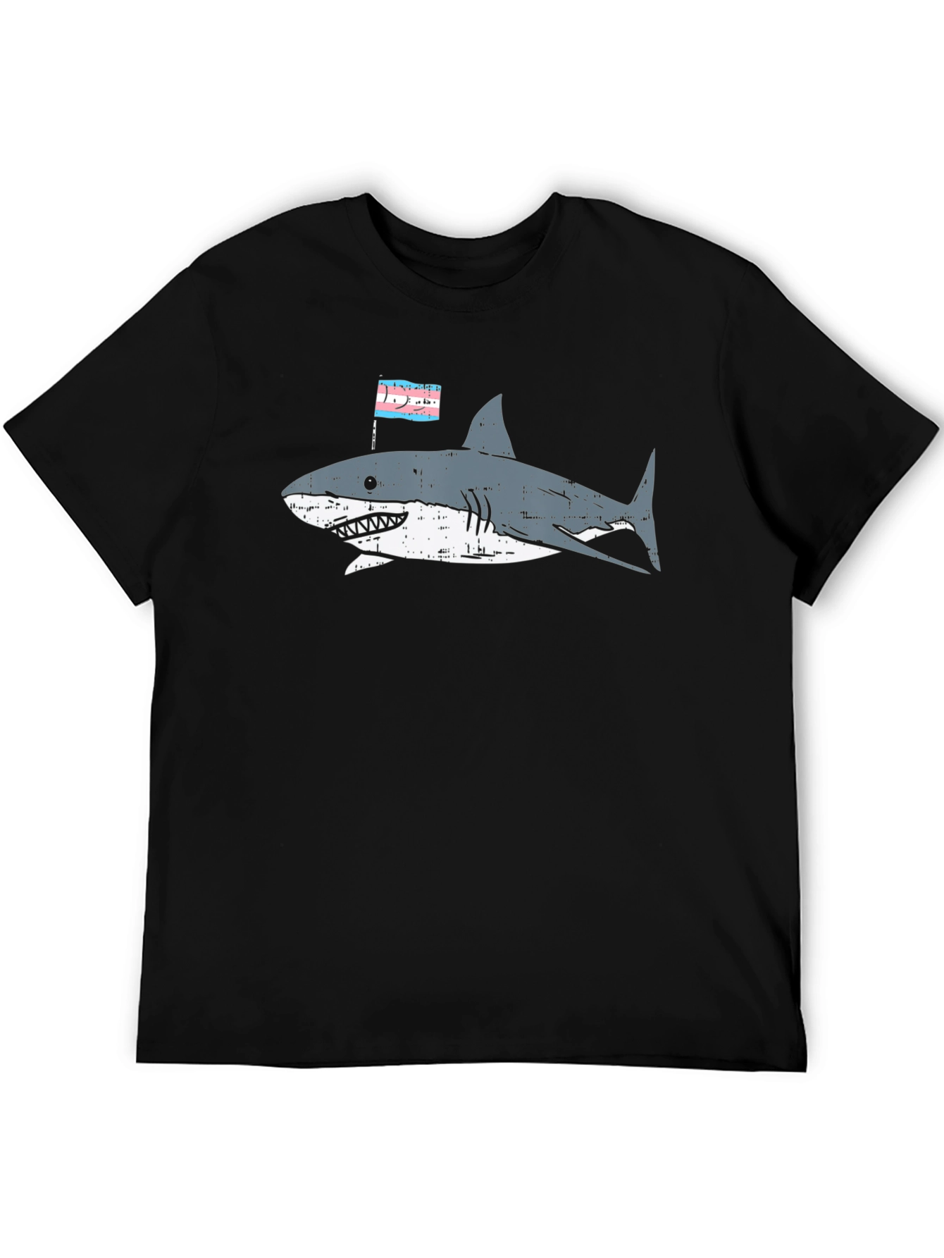 Transgender Shark T-Shirt - Prideful Ocean Lover