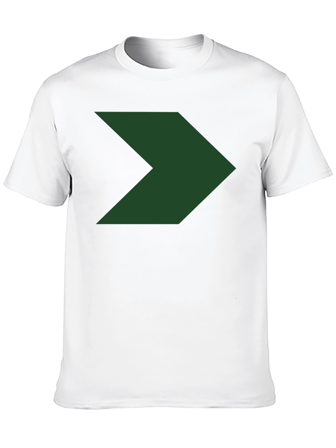 Right Arrow Graphic Tee - Casual Cotton T-Shirt