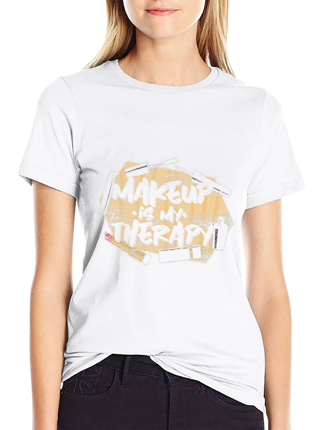 Makeup Therapy Black T-Shirt