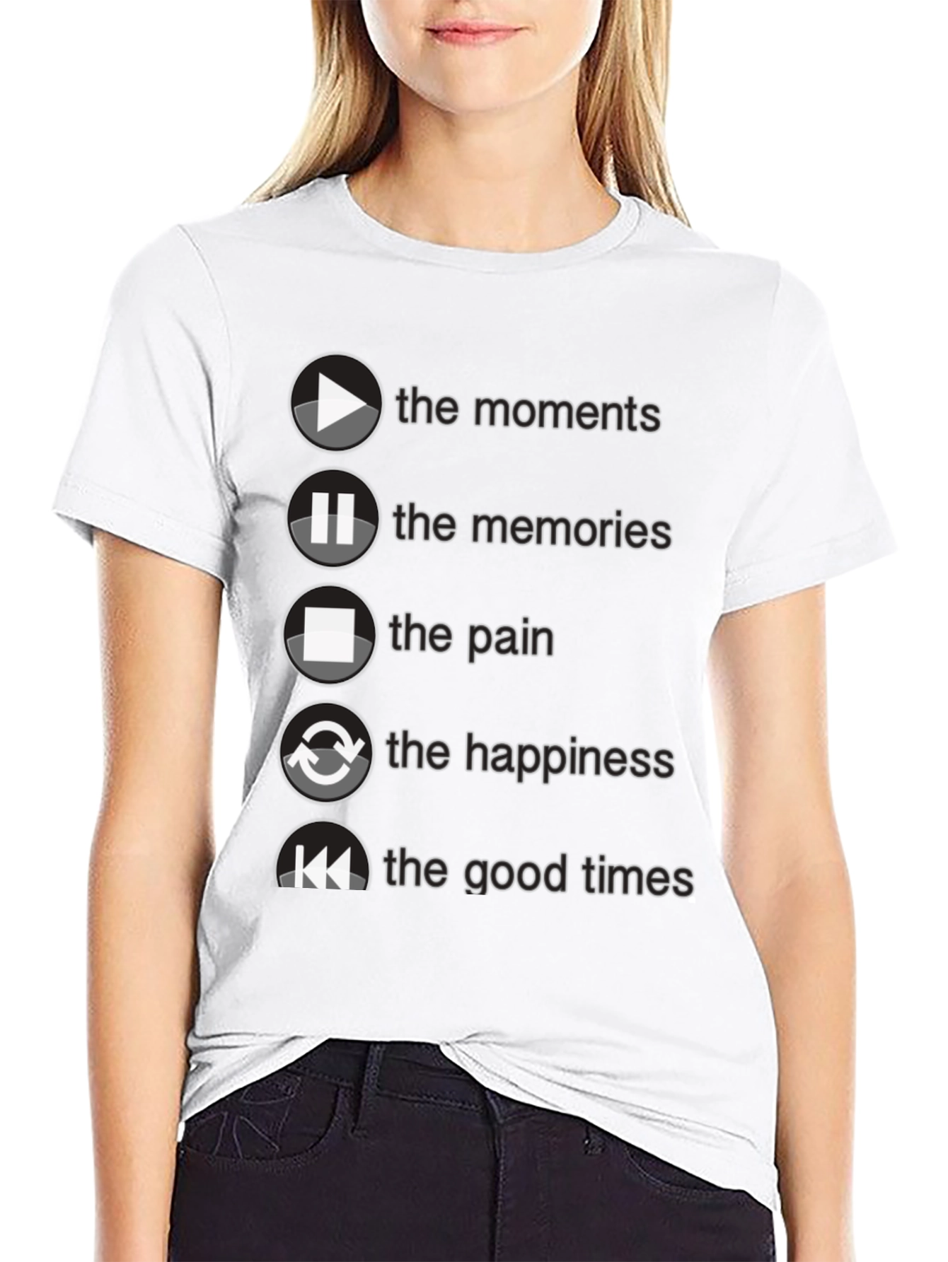 Moments Memories Pain Happiness T-Shirt