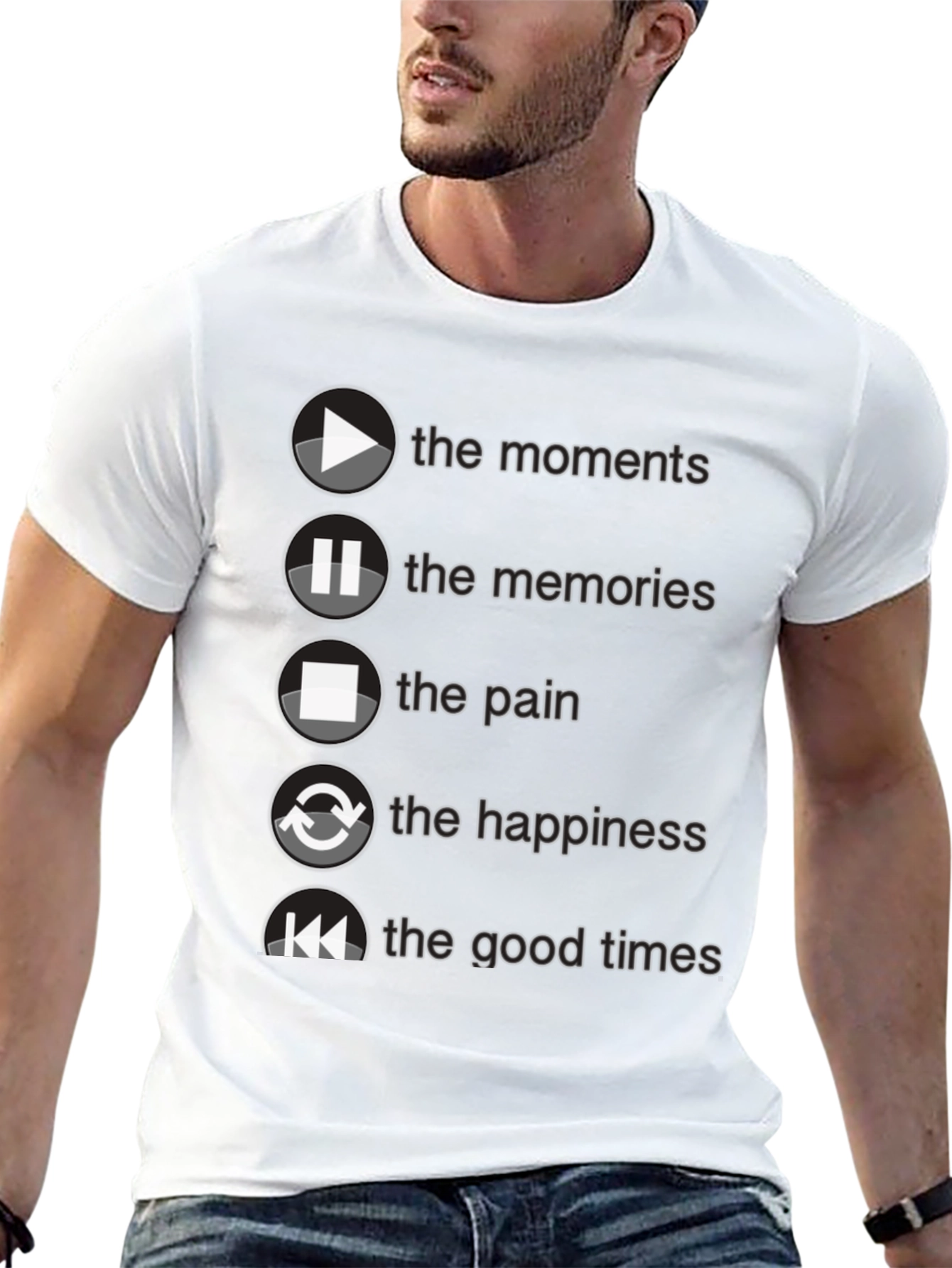 Moments Memories Pain Happiness T-Shirt
