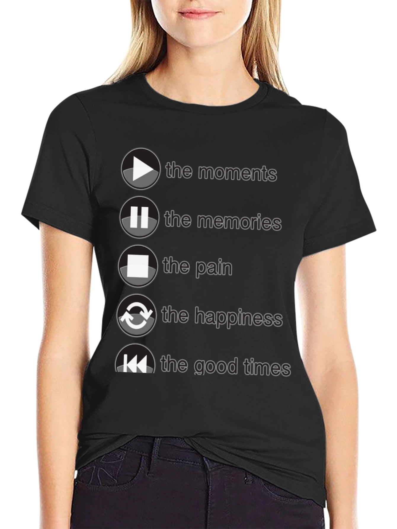 Moments Memories Pain Happiness T-Shirt