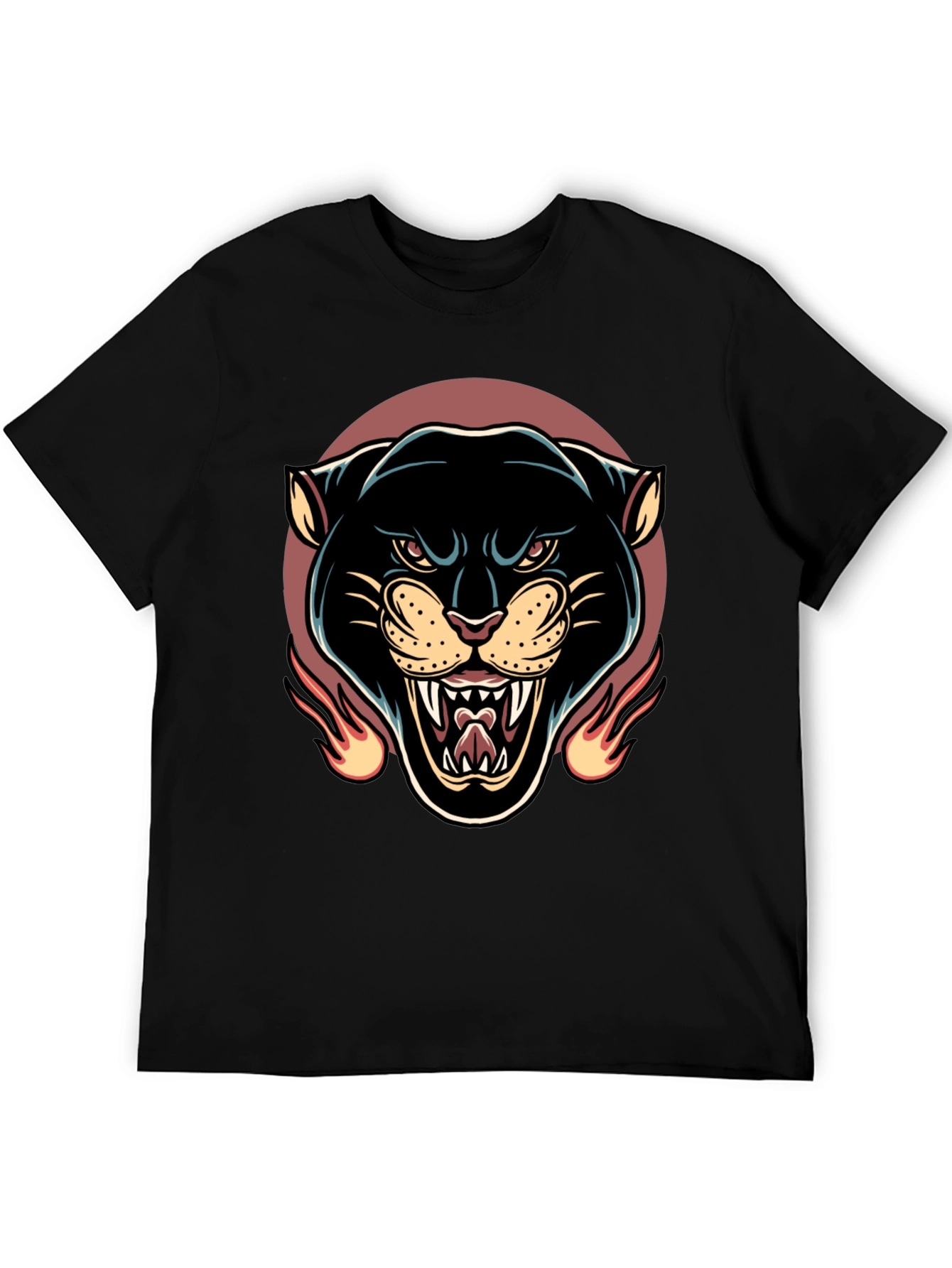 Black Panther Graphic Tee - Mens Fashion