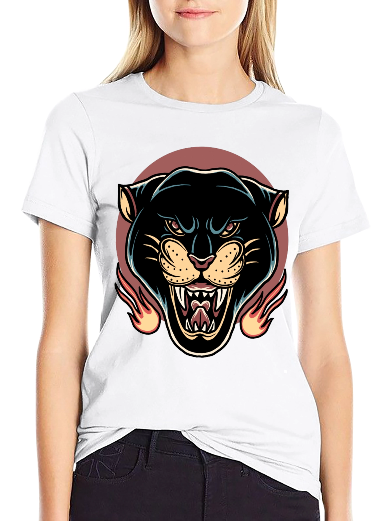 Black Panther Graphic Tee - Mens Fashion