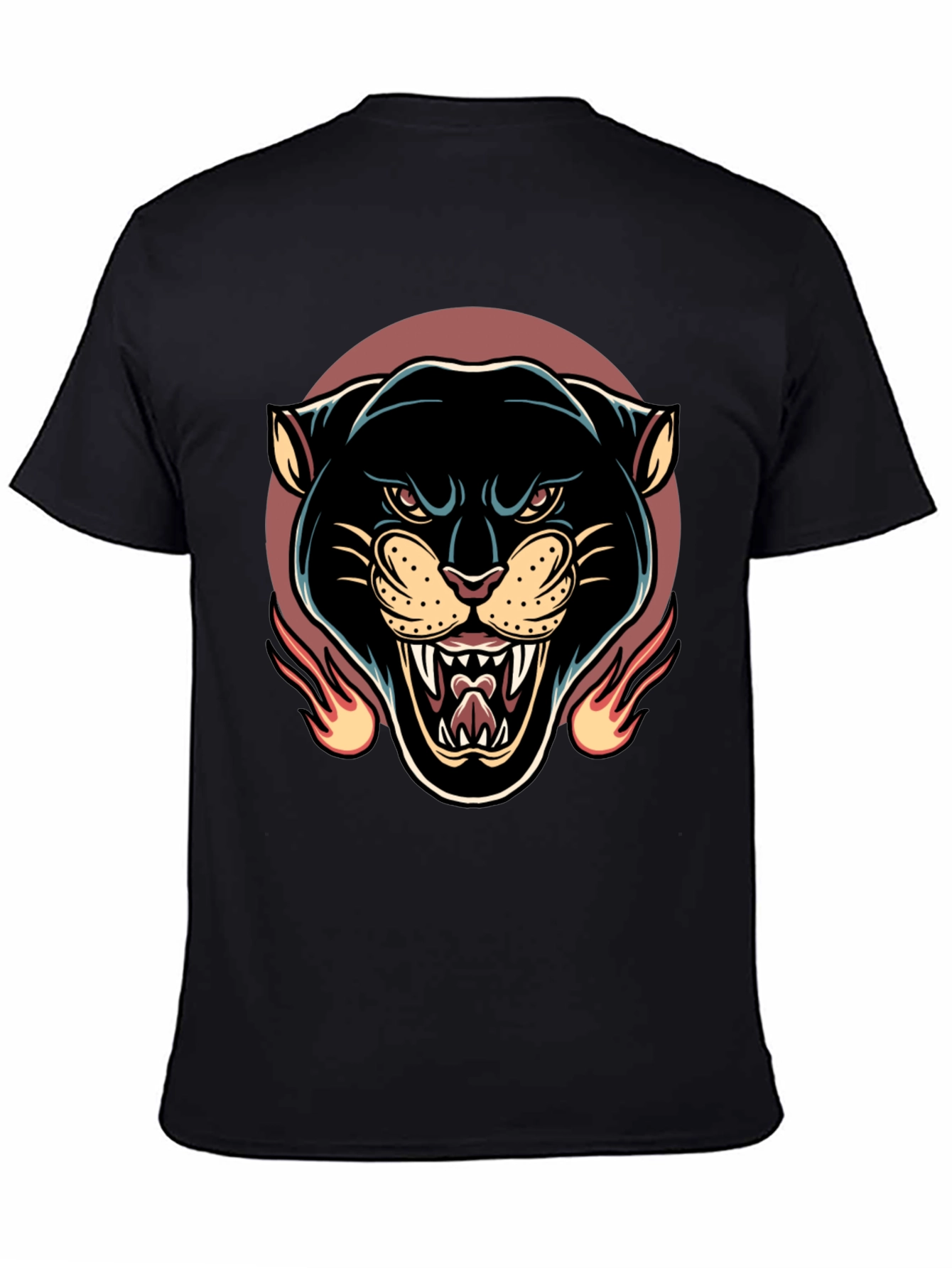 Black Panther Graphic Tee - Mens Fashion