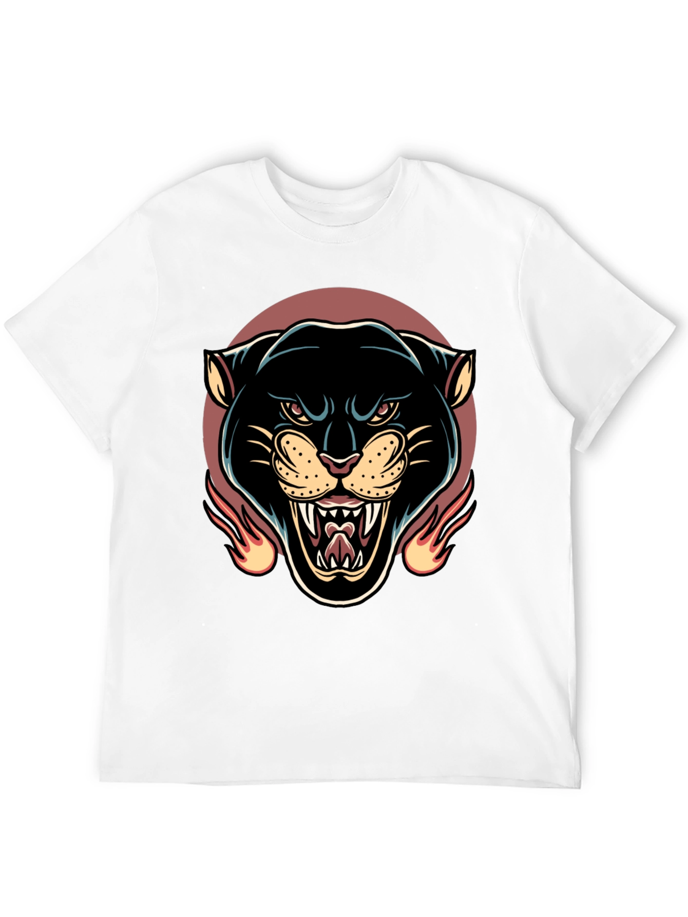 Black Panther Graphic Tee - Mens Fashion