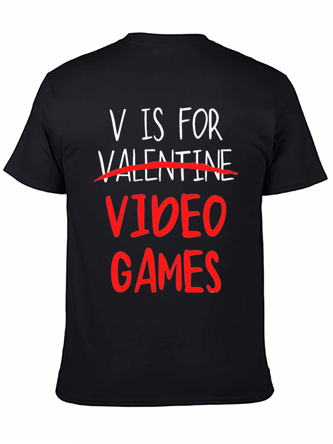 V is for Video Games Graphic Tee