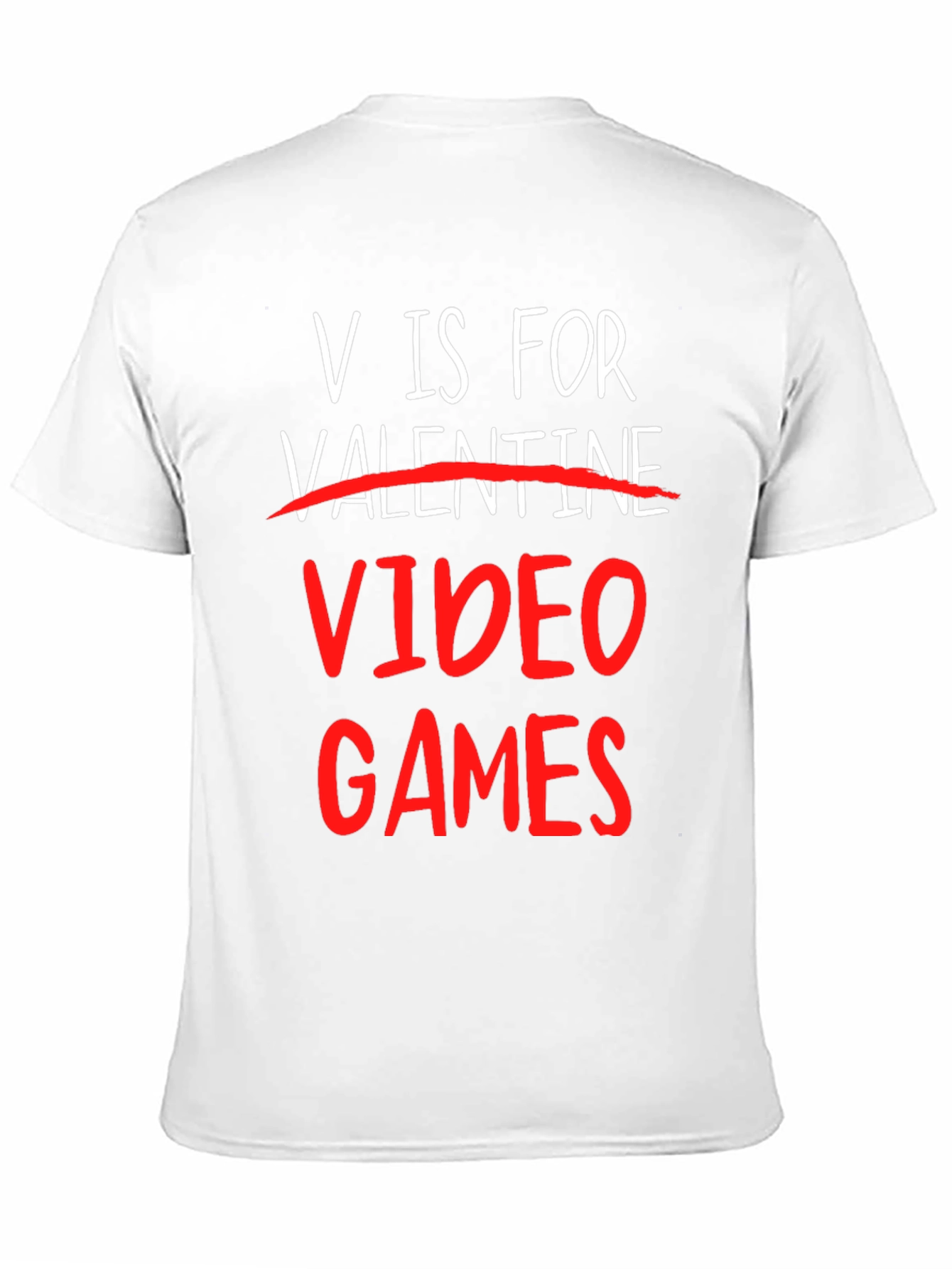 V is for Video Games Graphic Tee