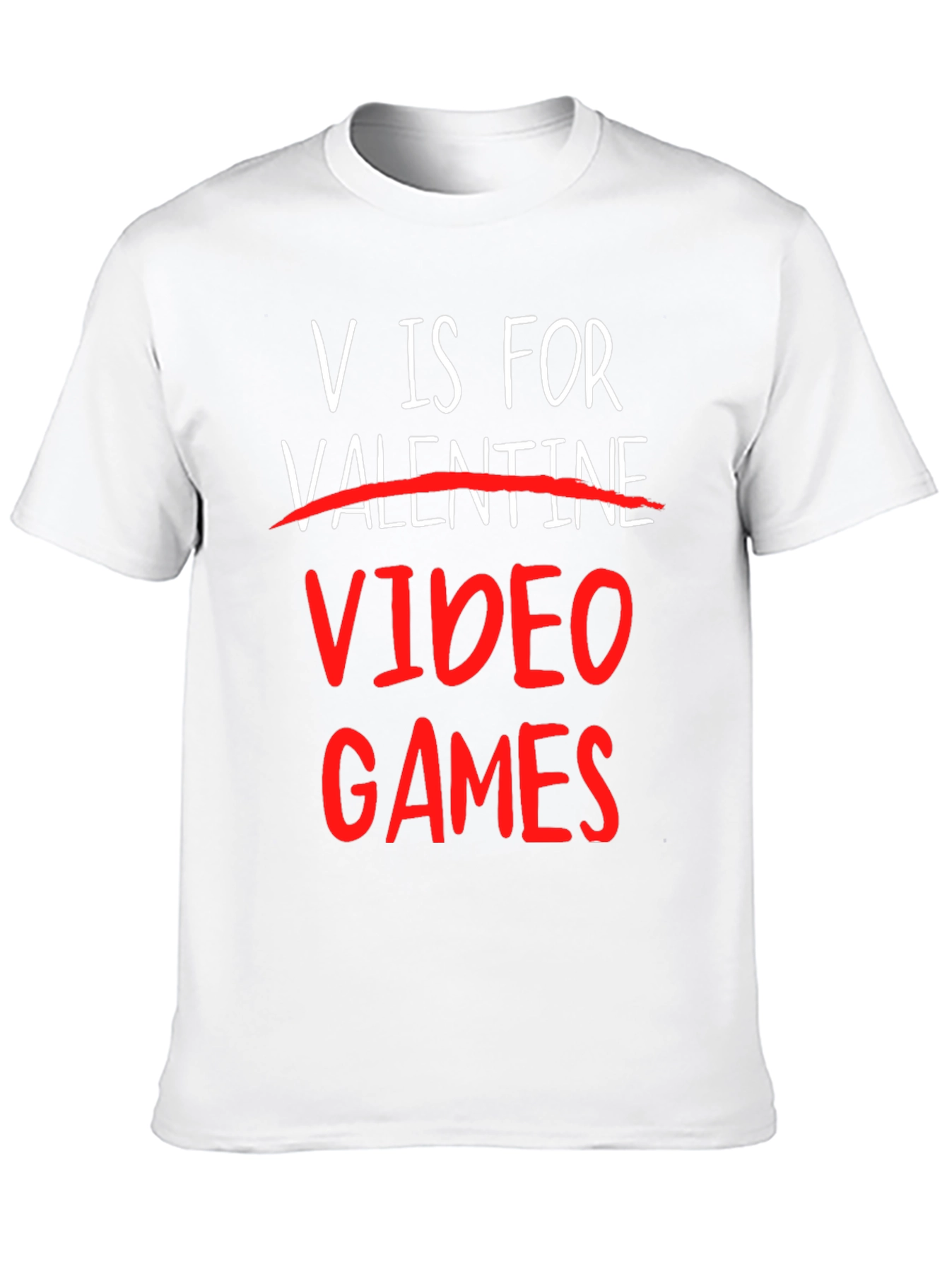 V is for Video Games Graphic Tee