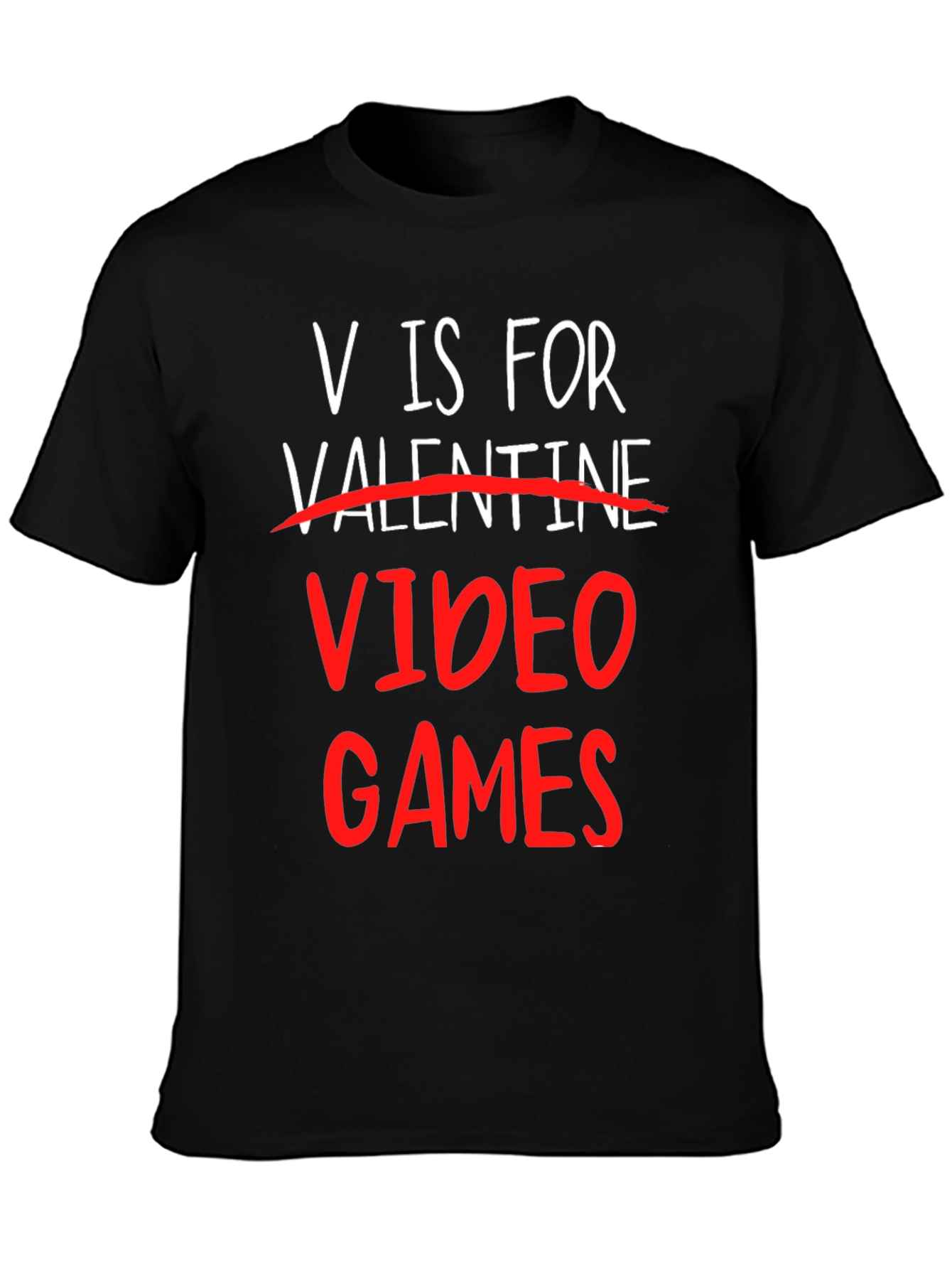 V is for Video Games Graphic Tee