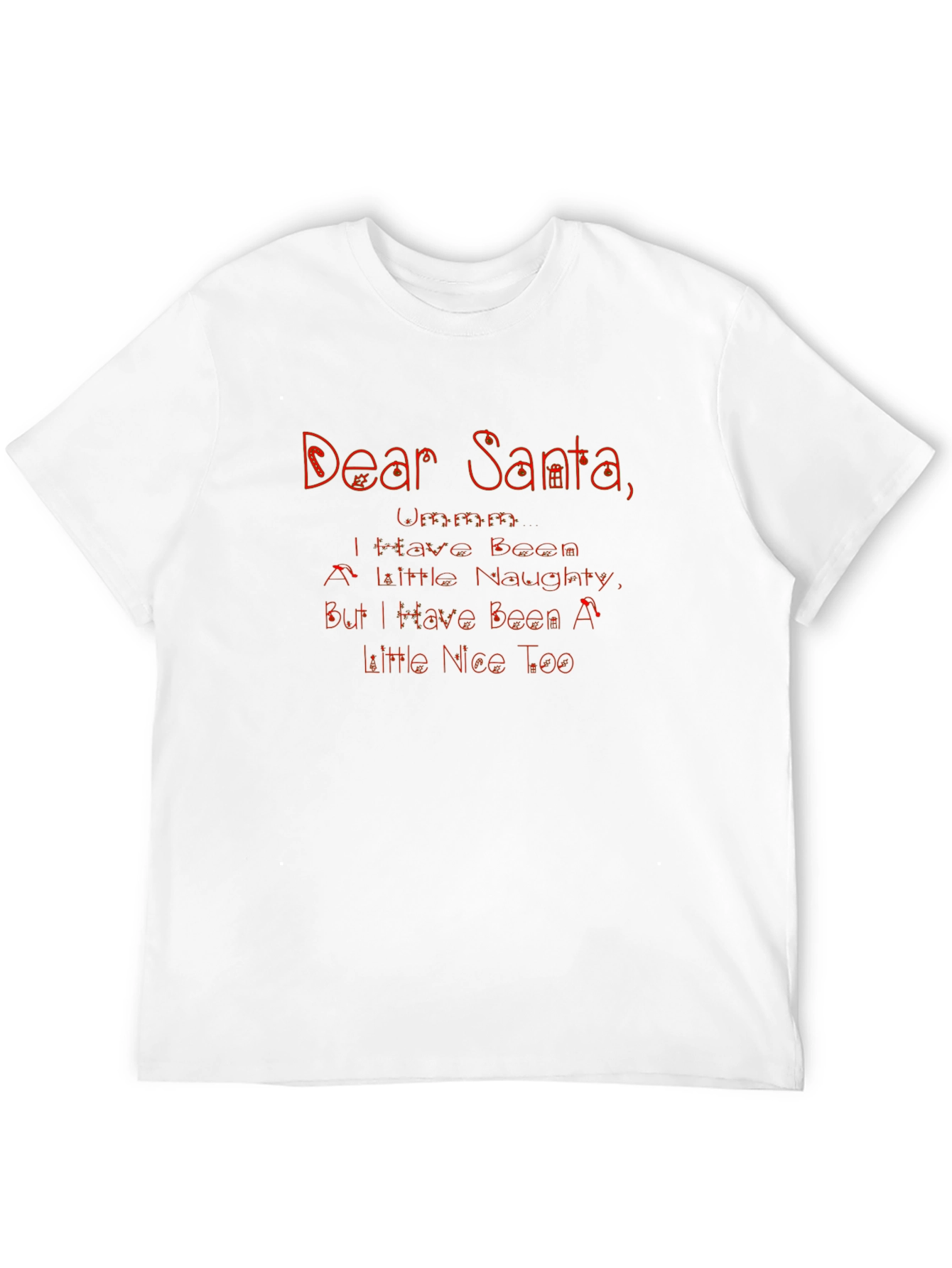 Dear Santa Naughty & Nice T-Shirt