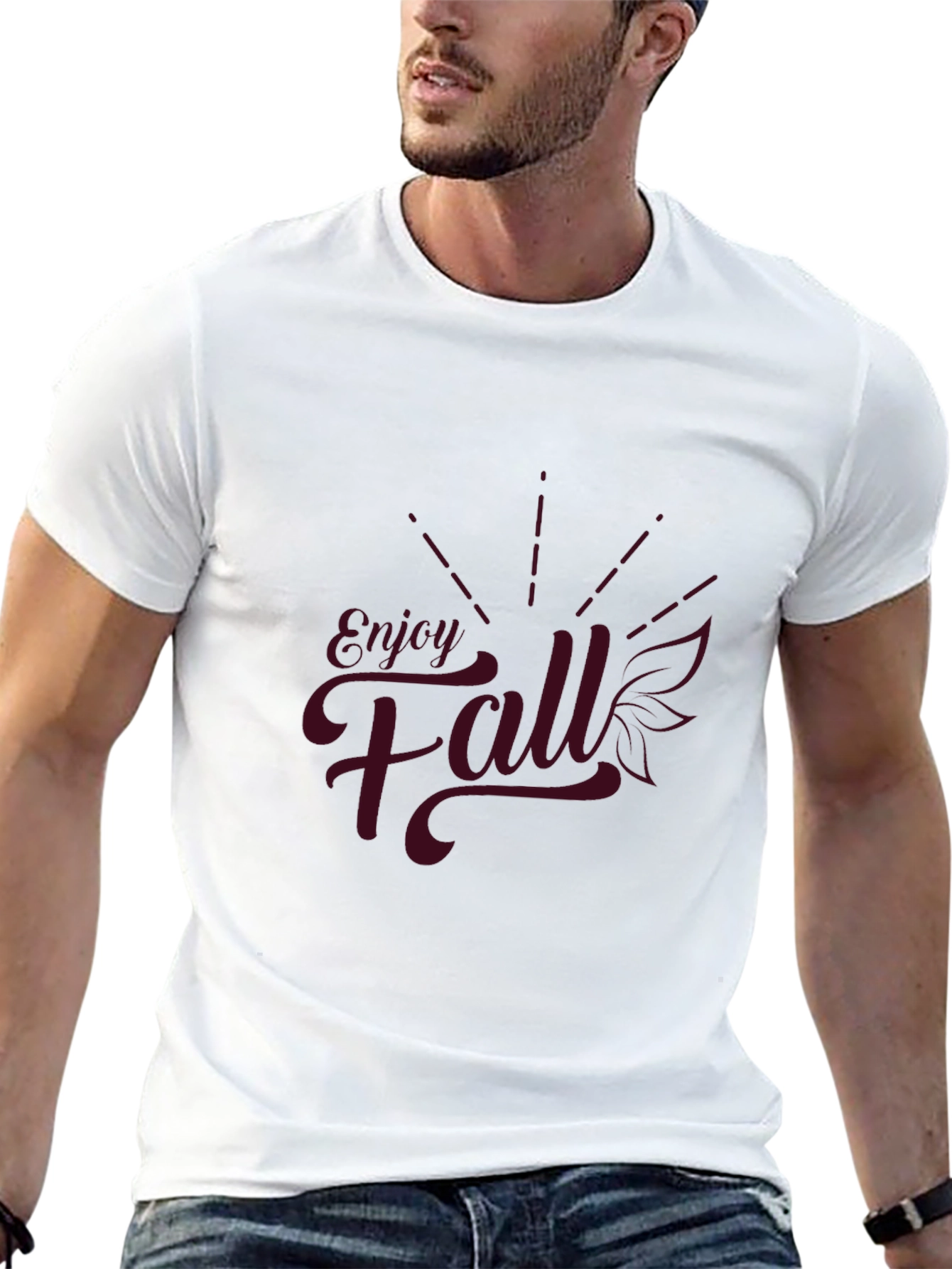 Enjoy Fall Graphic Tee - Autumn Comfort