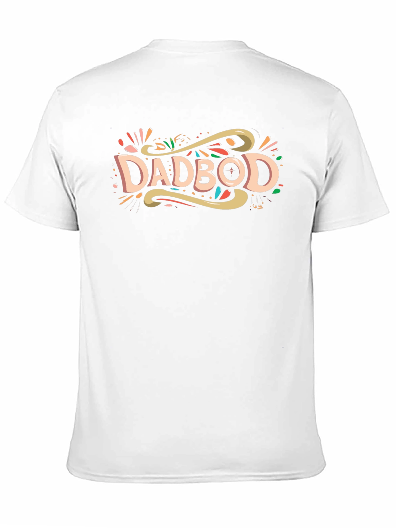 Dadbod Graphic Tee - Comfortable Black T-Shirt